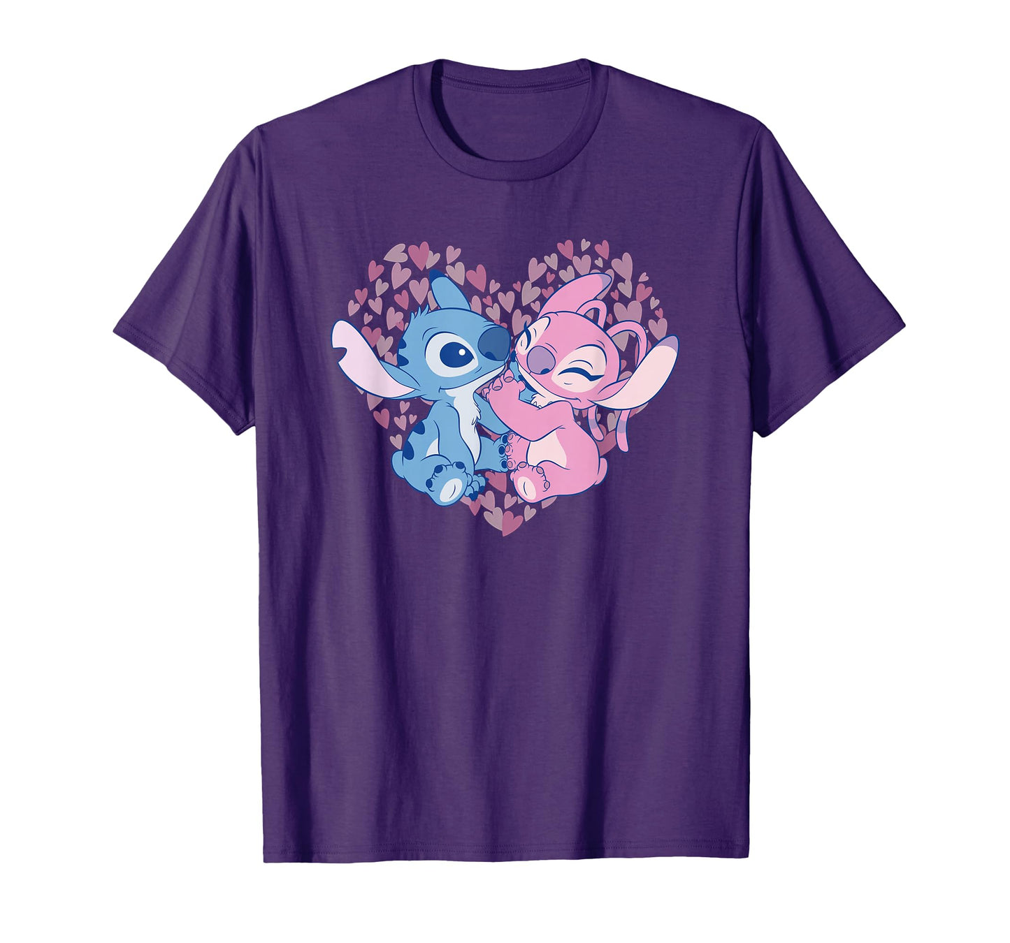 Disney Lilo & Stitch Valentine's Stitch & Angel Lovely Duo T-Shirt