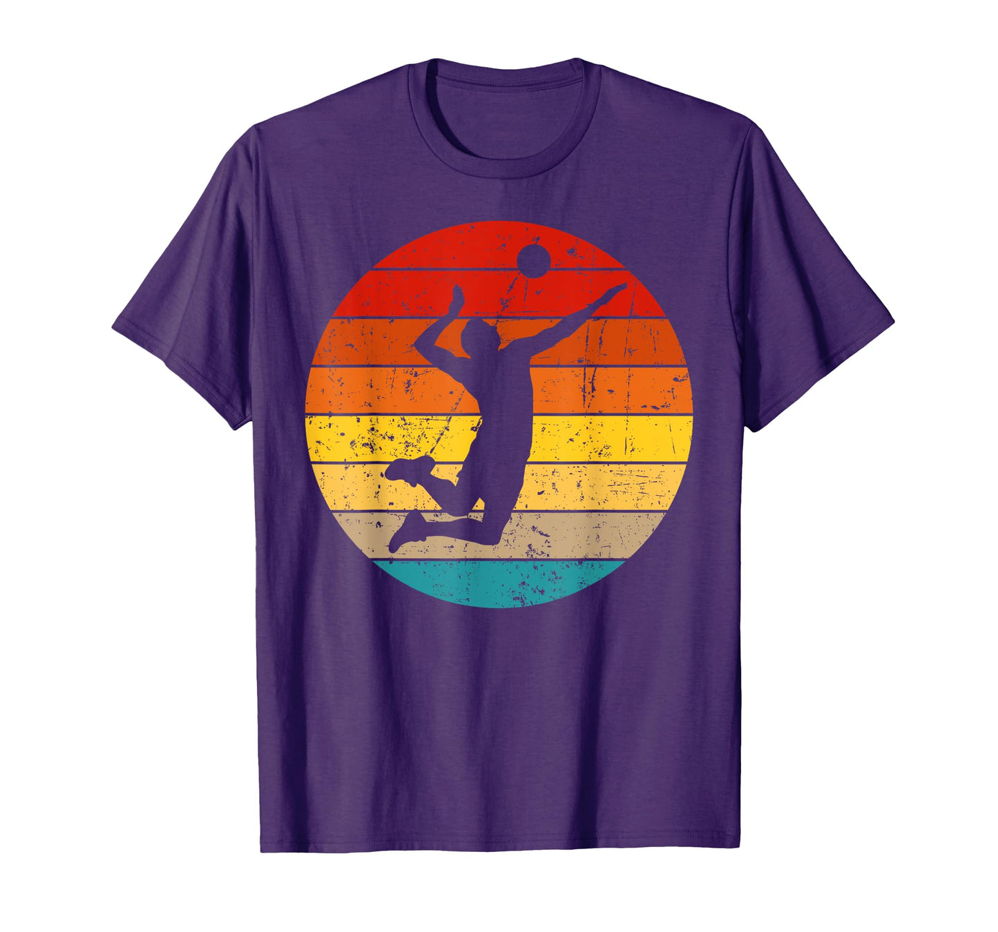 Vintage Volleyball Design For Men Women Volleyball Player T-Shirt