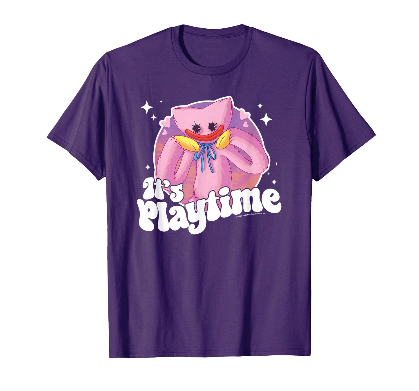 Poppy Playtime Kissy Missy It's Playtime Lovely Portrait T-Shirt