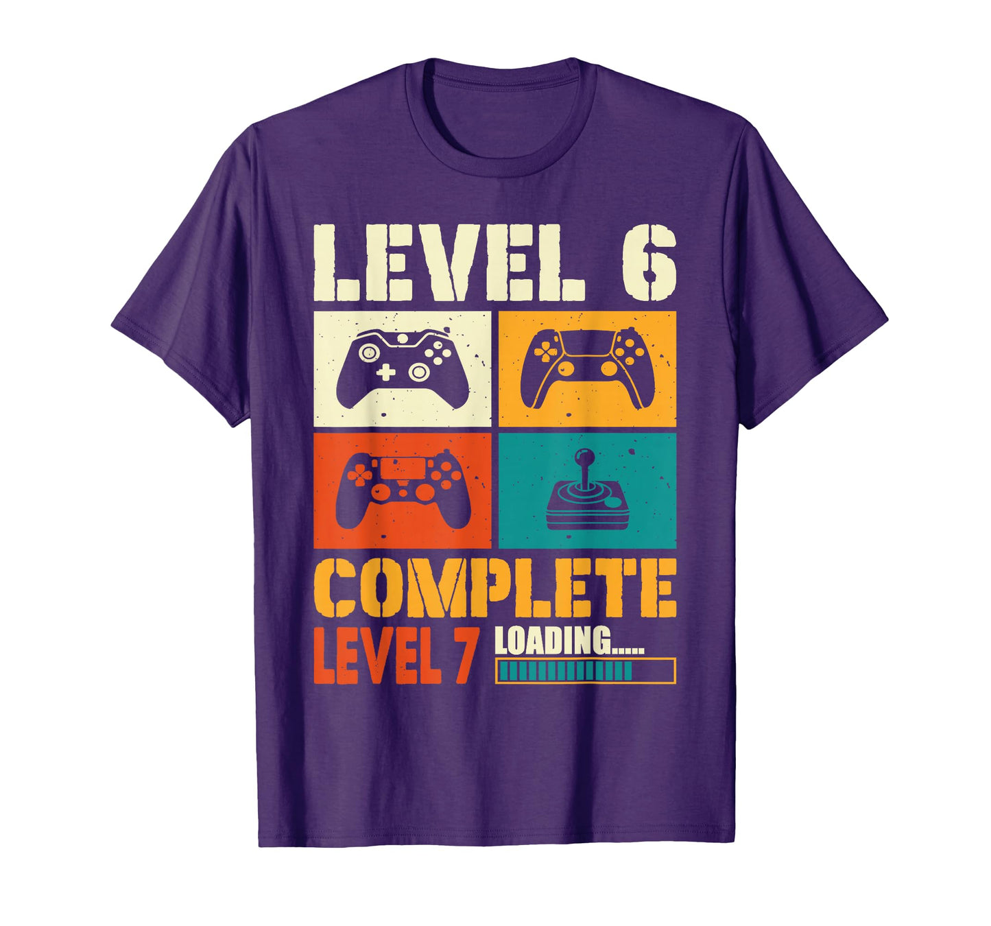 Level 6 Complete Level 7 Loading 6th Wedding Anniversary T-Shirt