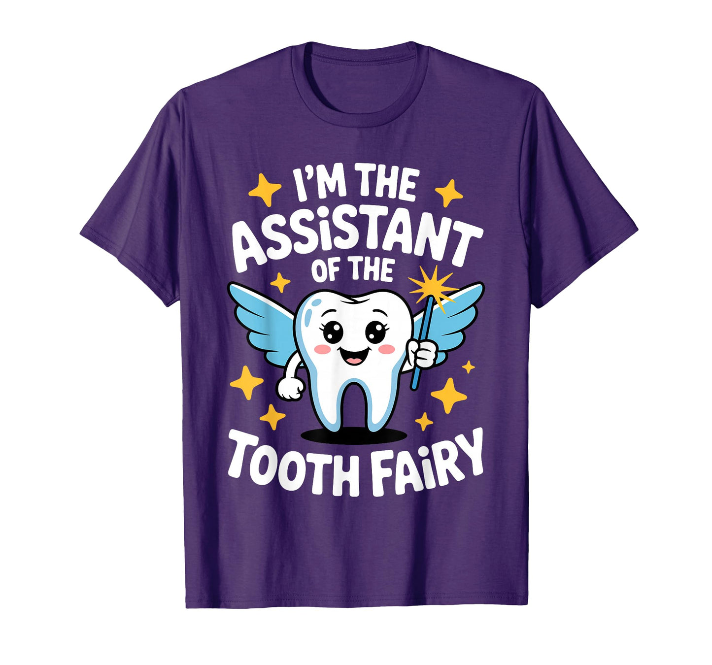 Tooth Fairy Art for Women Girls Dentist Dental Toothfairy T-Shirt