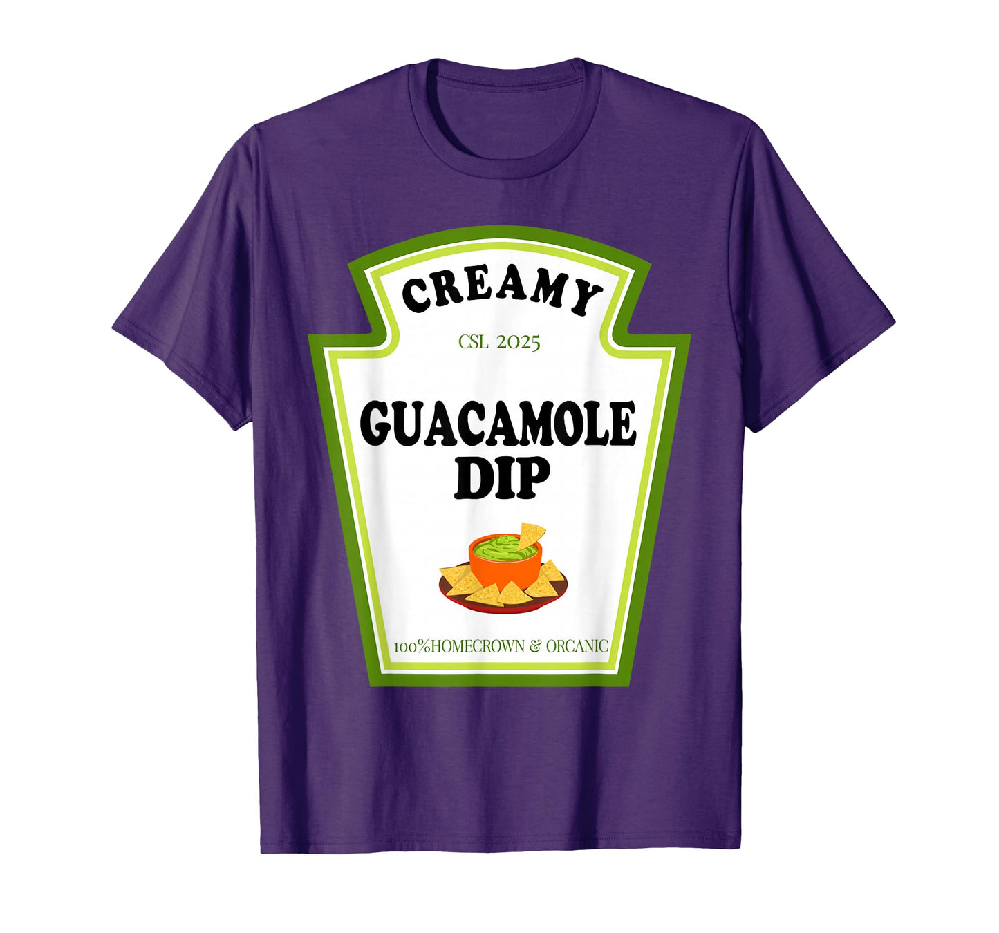 Guacamole Dip Condiment Family Group Matching Halloween T-Shirt