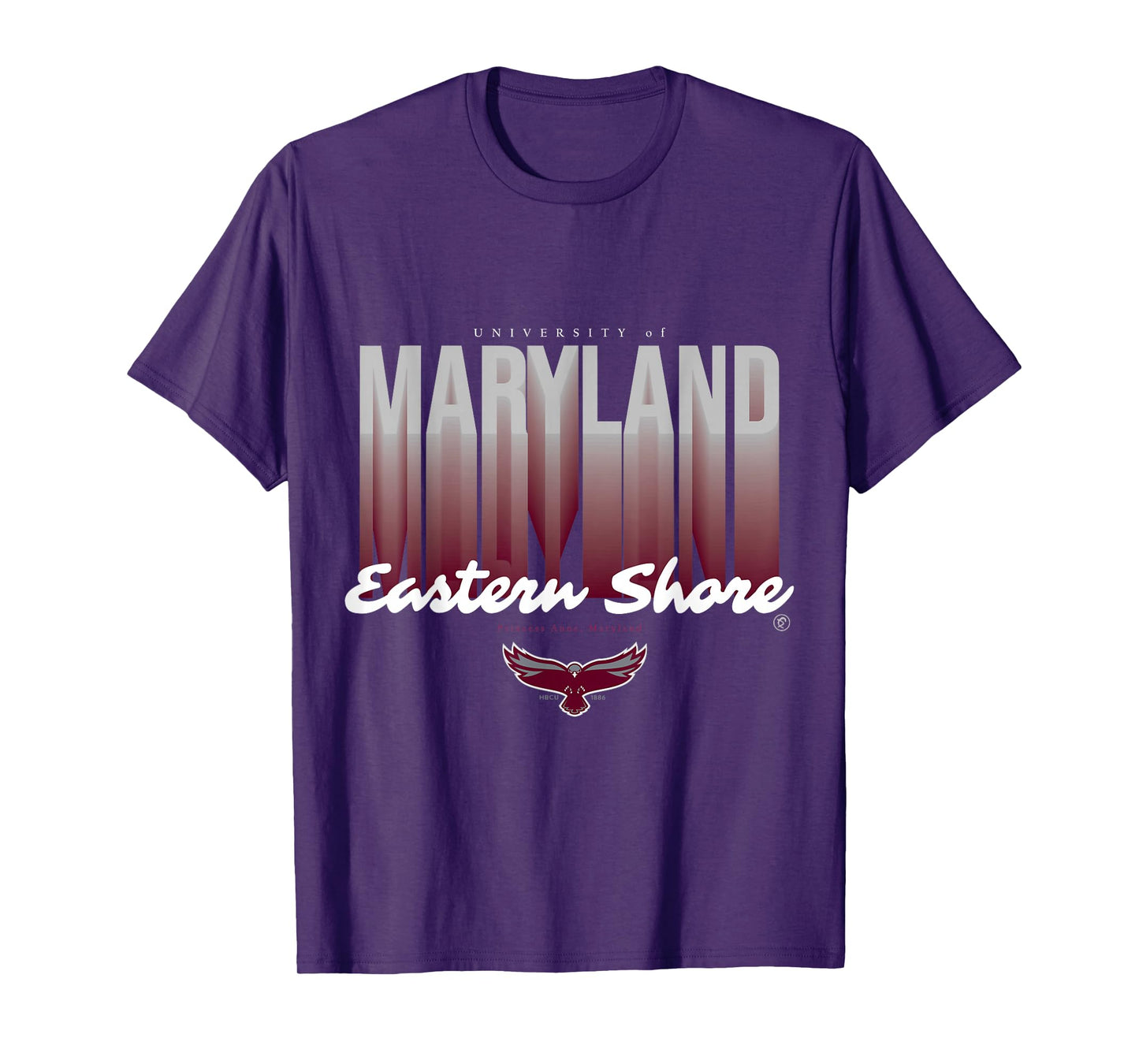The Yard Essentials - Maryland Eastern Shore - UMES Fade T-Shirt