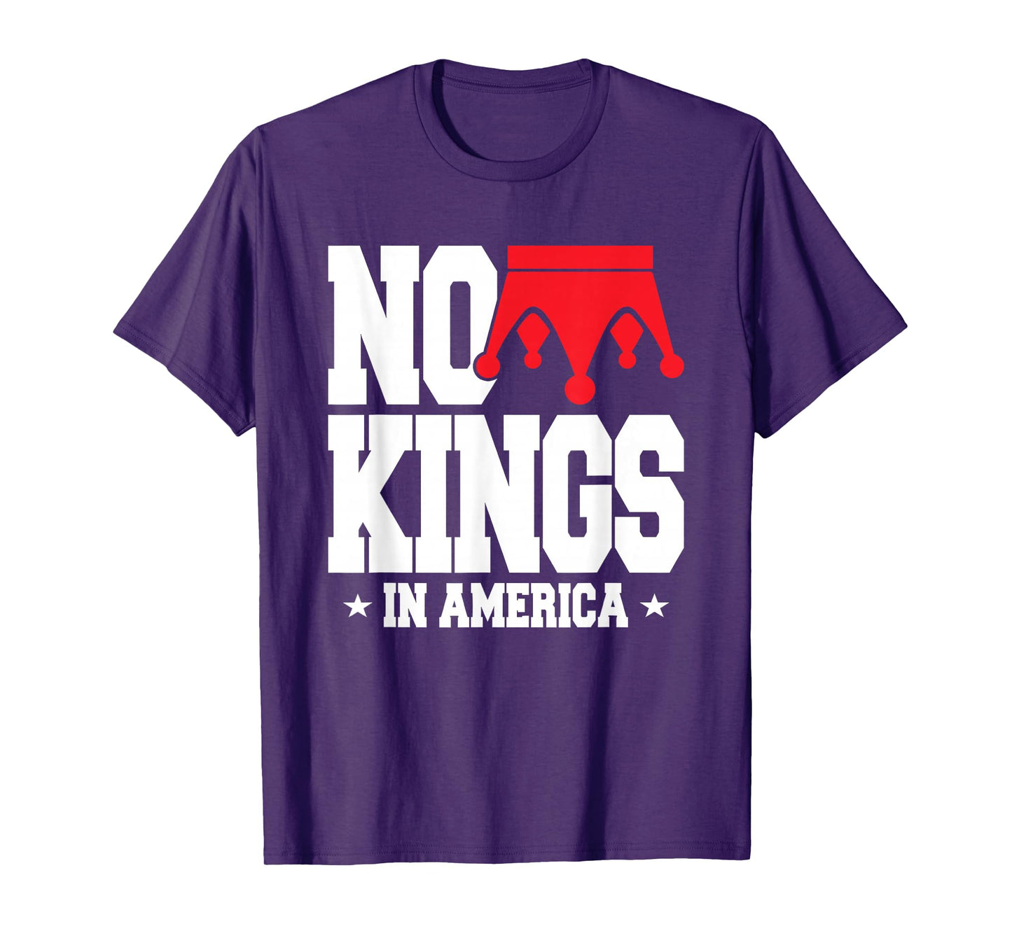 No Kings in America Democracy Inspired Design T-Shirt