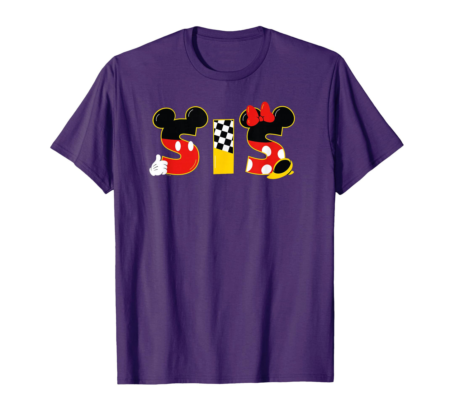 Disney Mickey & Minnie "Sis" Sister Family Trip Vacation T-Shirt
