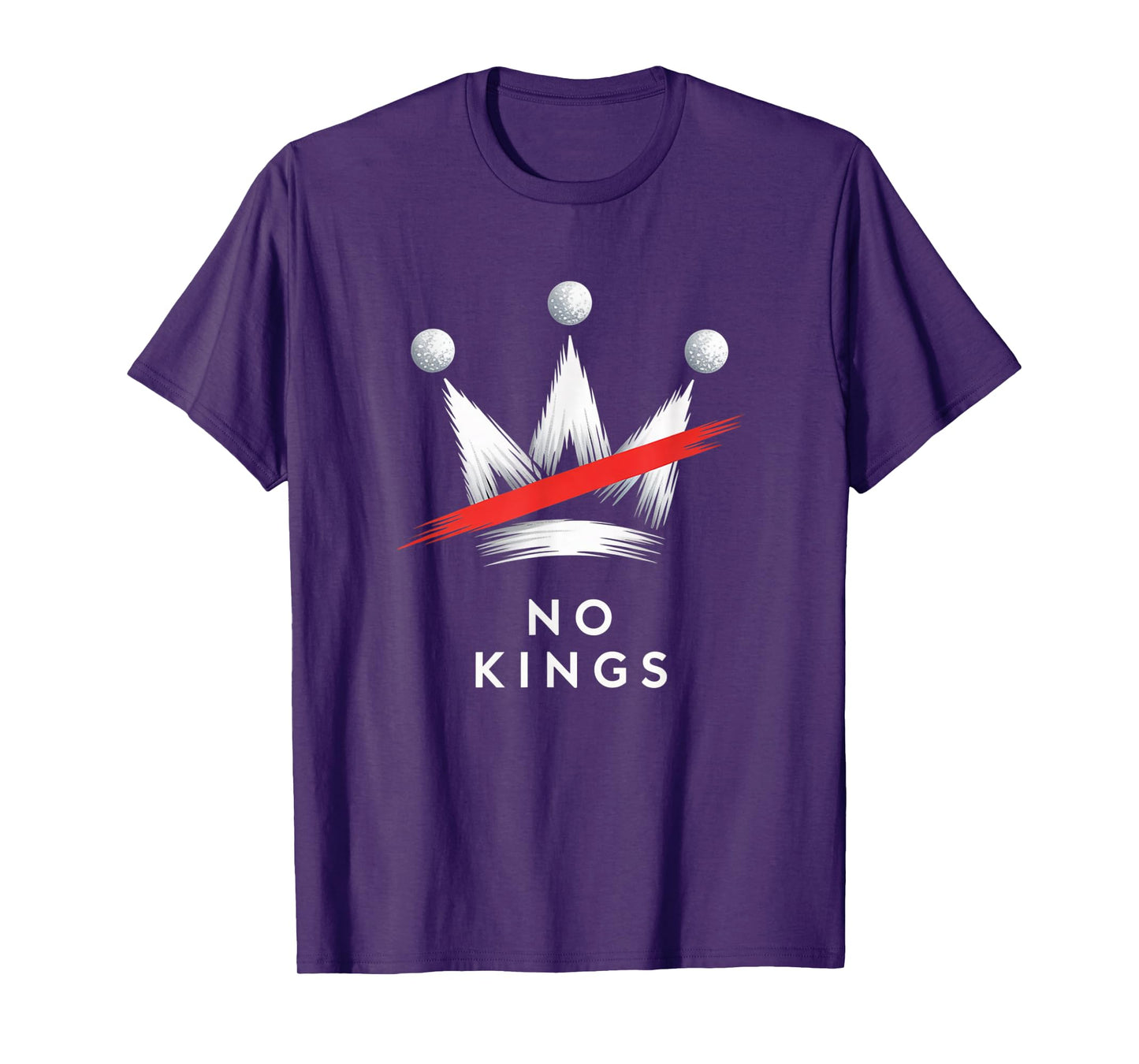 No King in USA Protest America Frog Resist Portland Design T-Shirt