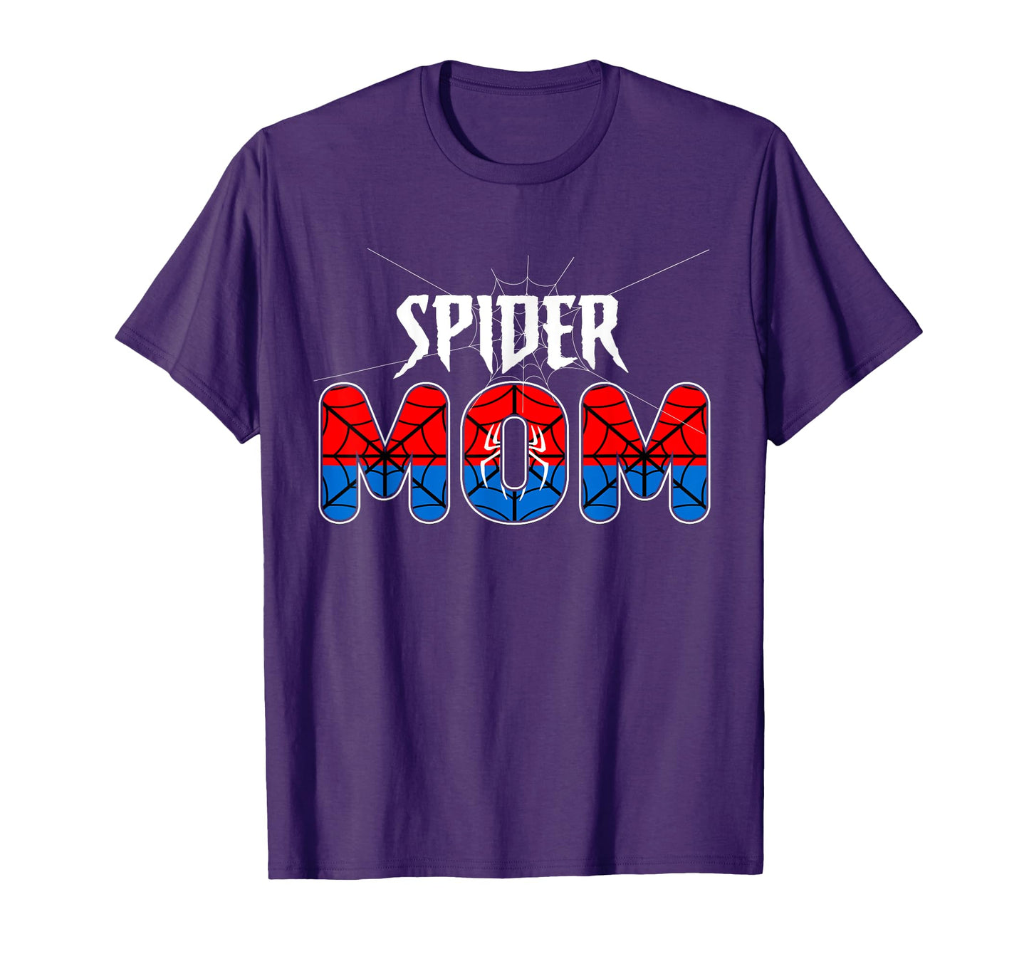 Mom and Dad Spider Family Matching Birthday Halloween T-Shirt