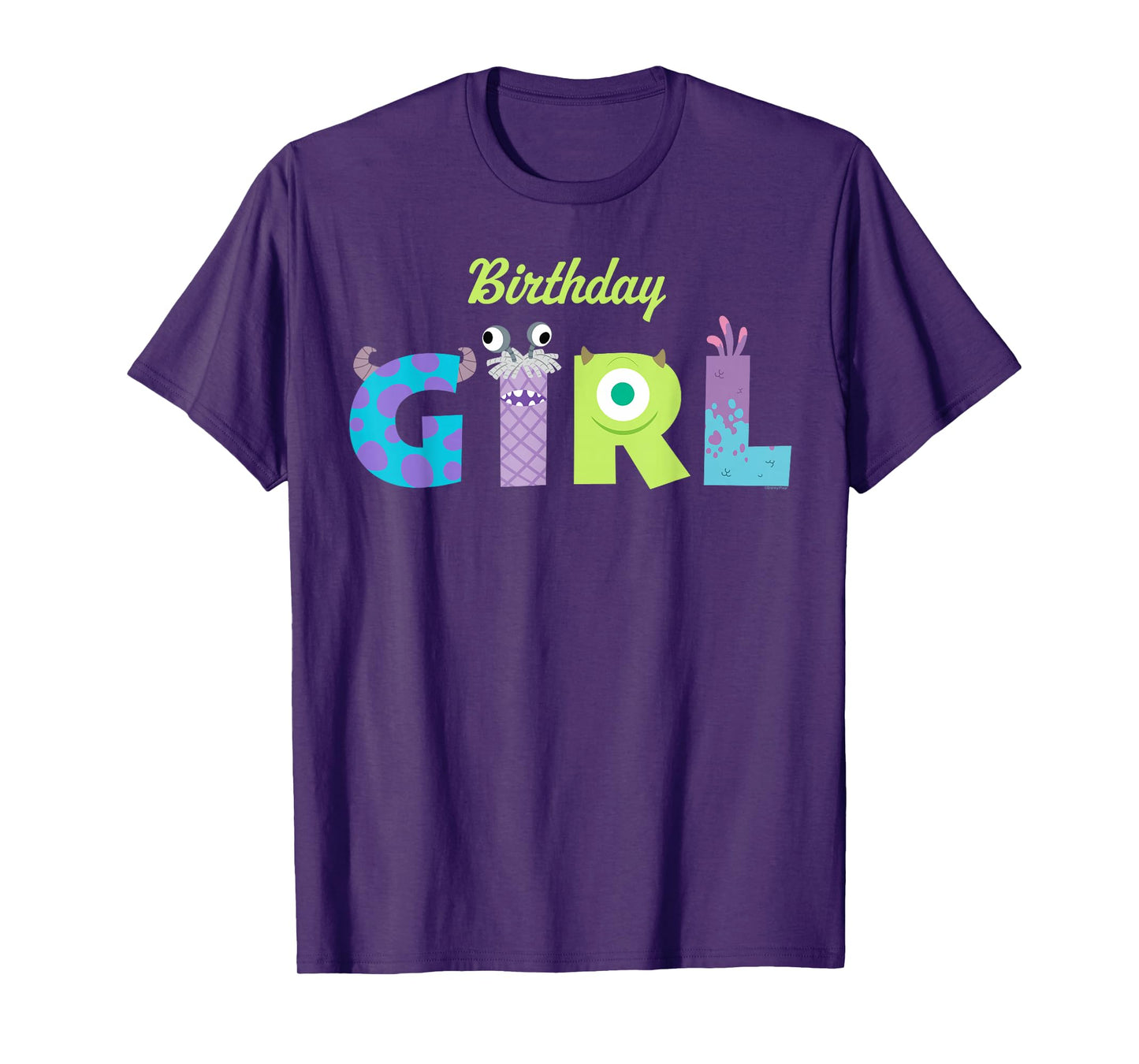 Disney & Pixar's Monsters, Inc. Birthday Girl Party Gift T-Shirt