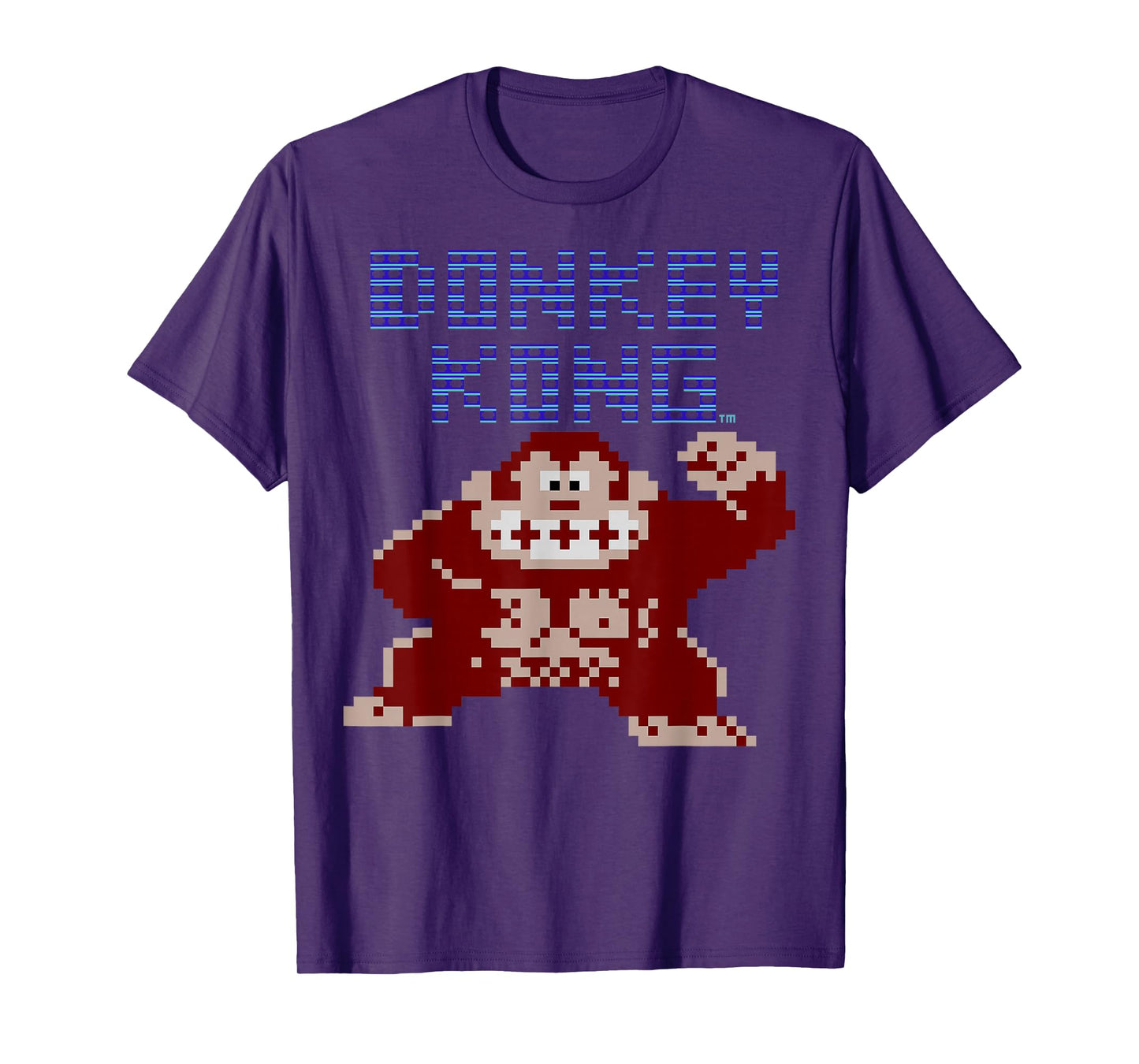 Nintendo Donkey Kong 8-Bit Pose Retro Graphic T-Shirt T-Shirt