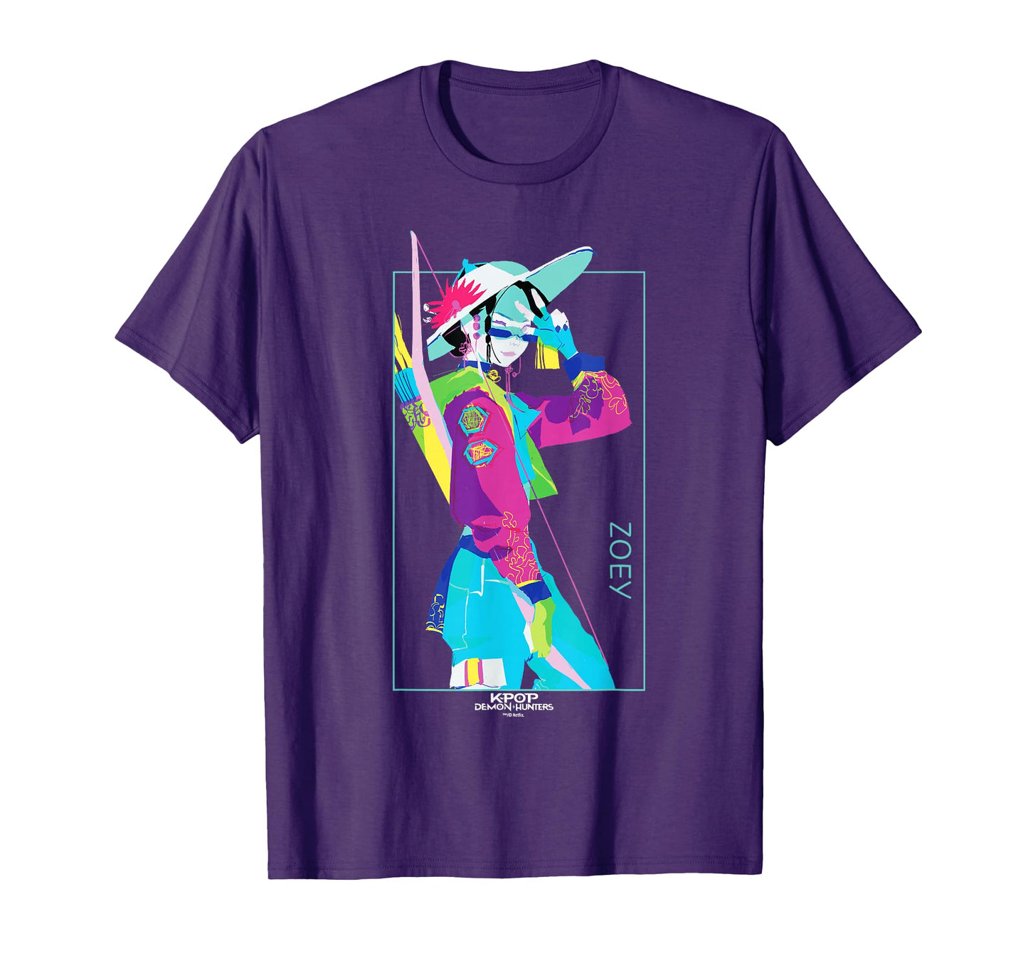 Kpop Demon Hunters Zoey Officially Licensed T-Shirt