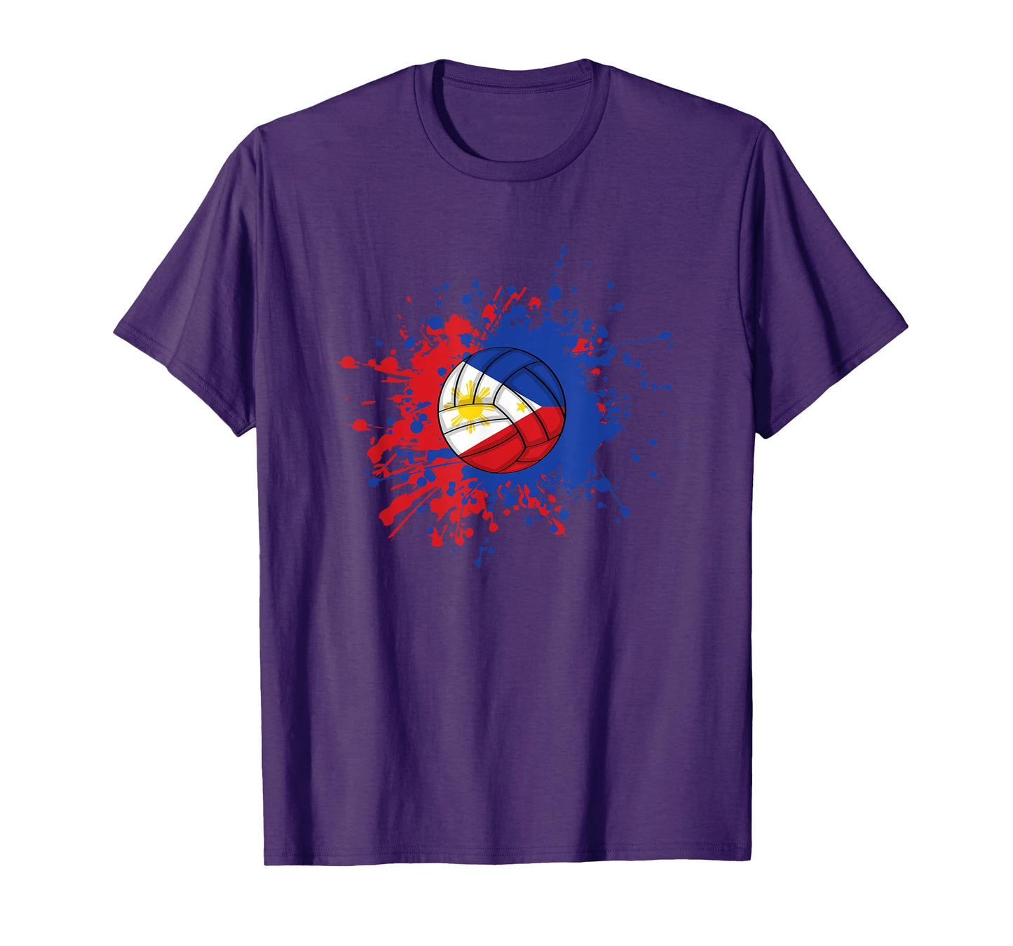 Philippine Volleyball With The Flag Of Philippines T-Shirt