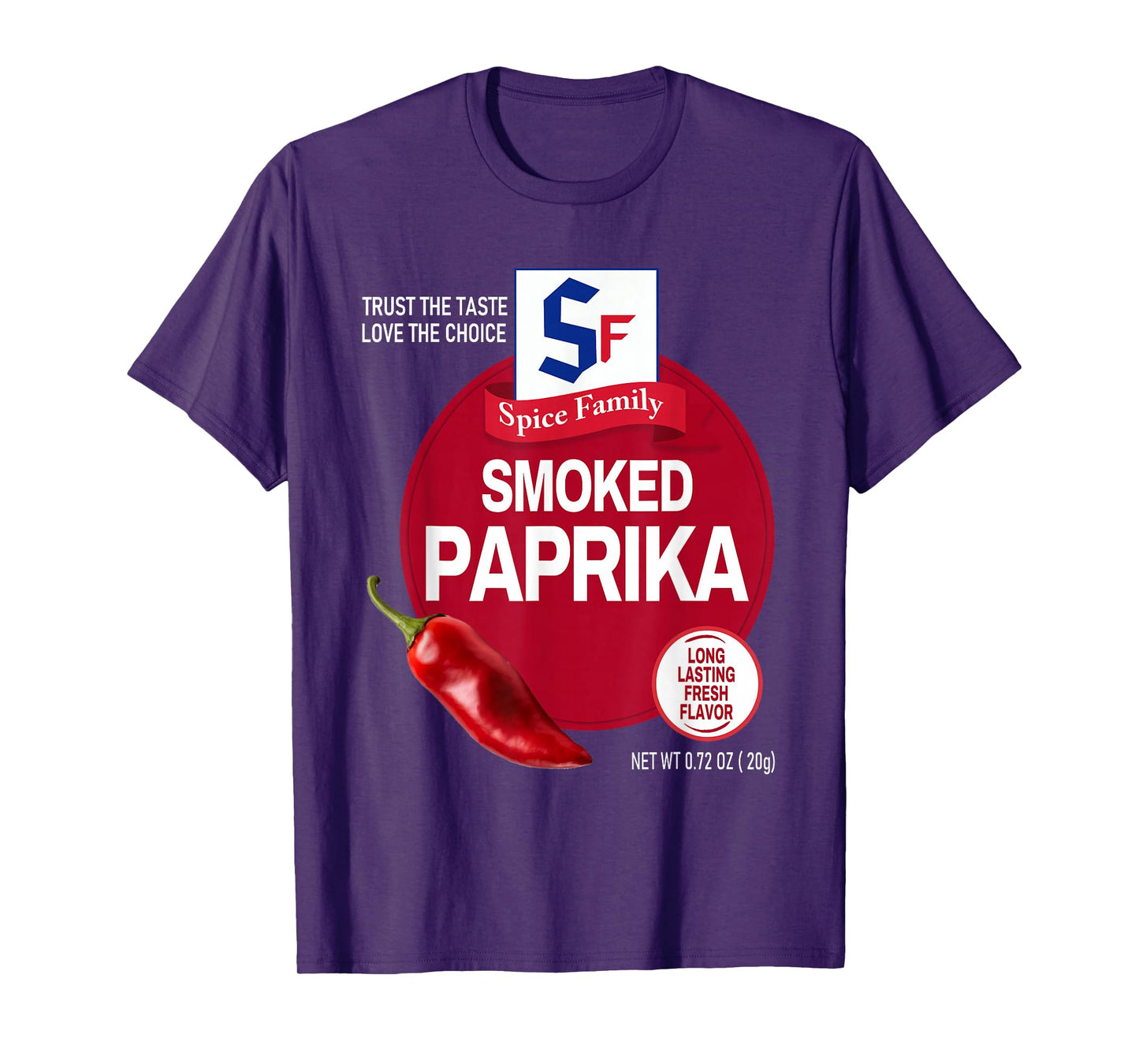 Smoked Paprika Halloween Spice Costume Group Matching T-Shirt
