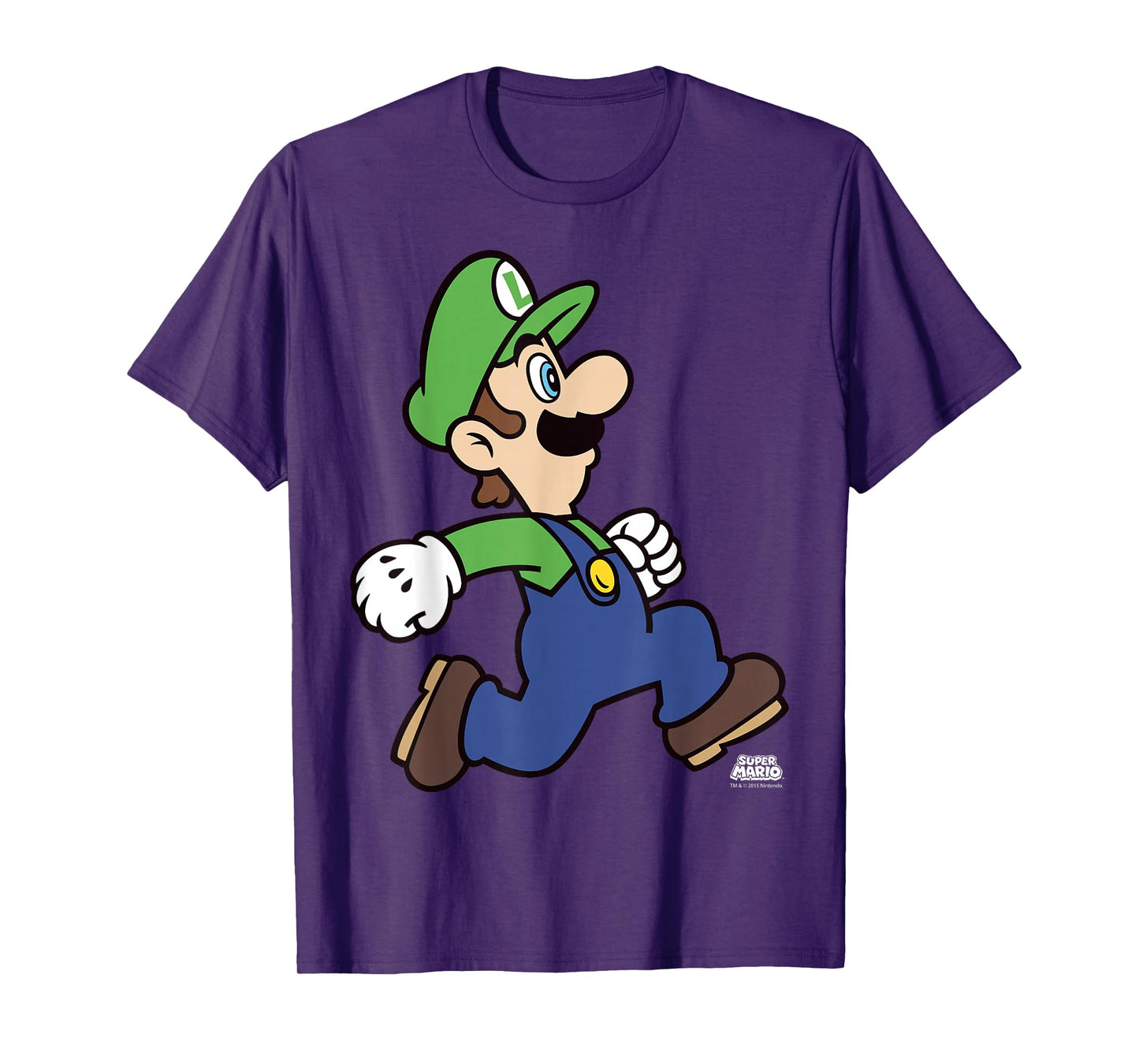 Super Mario Luigi Run Portrait T-Shirt