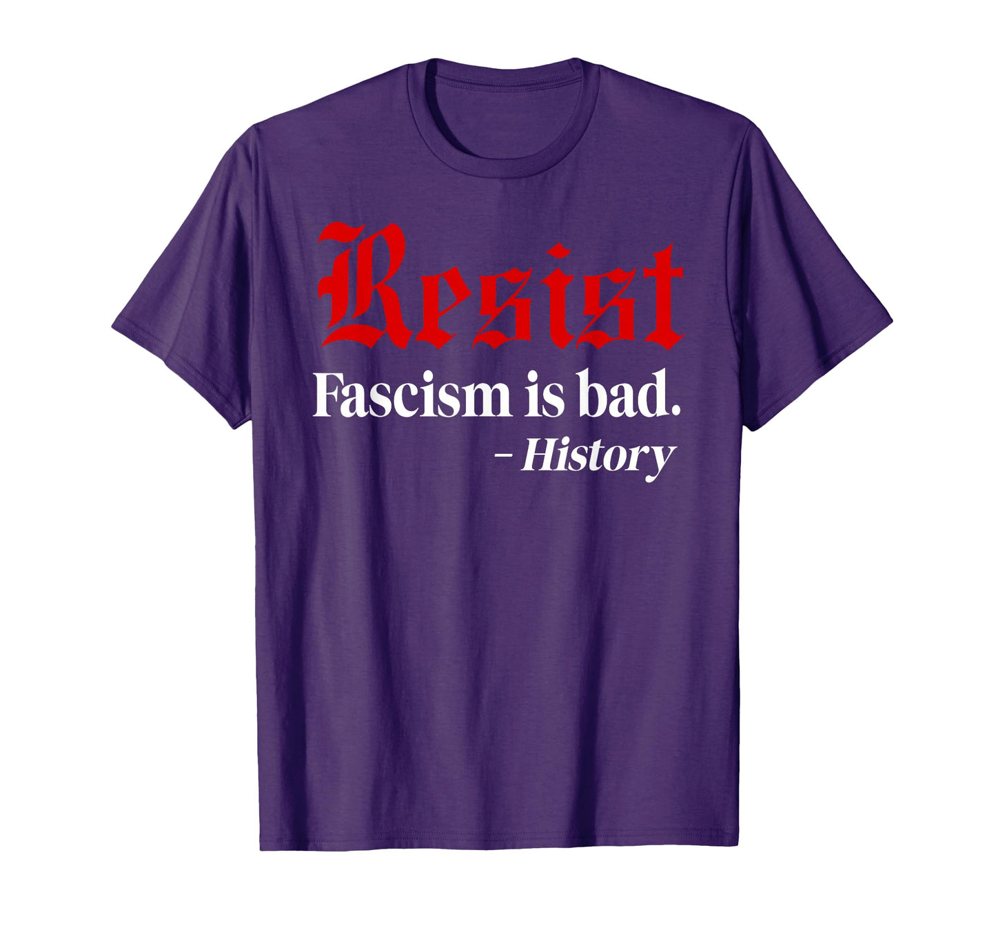 Resist Fascism is Bad No Kings America Protest Anti Fascism T-Shirt