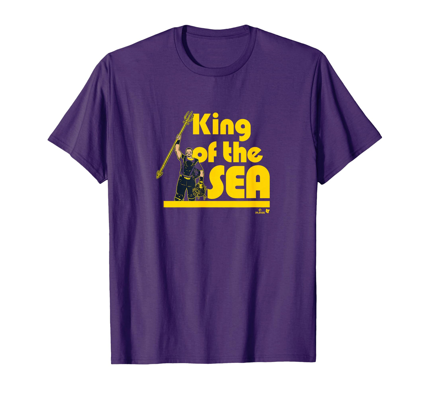 Cal Raleigh - King of the SEA - Seattle Baseball T-Shirt