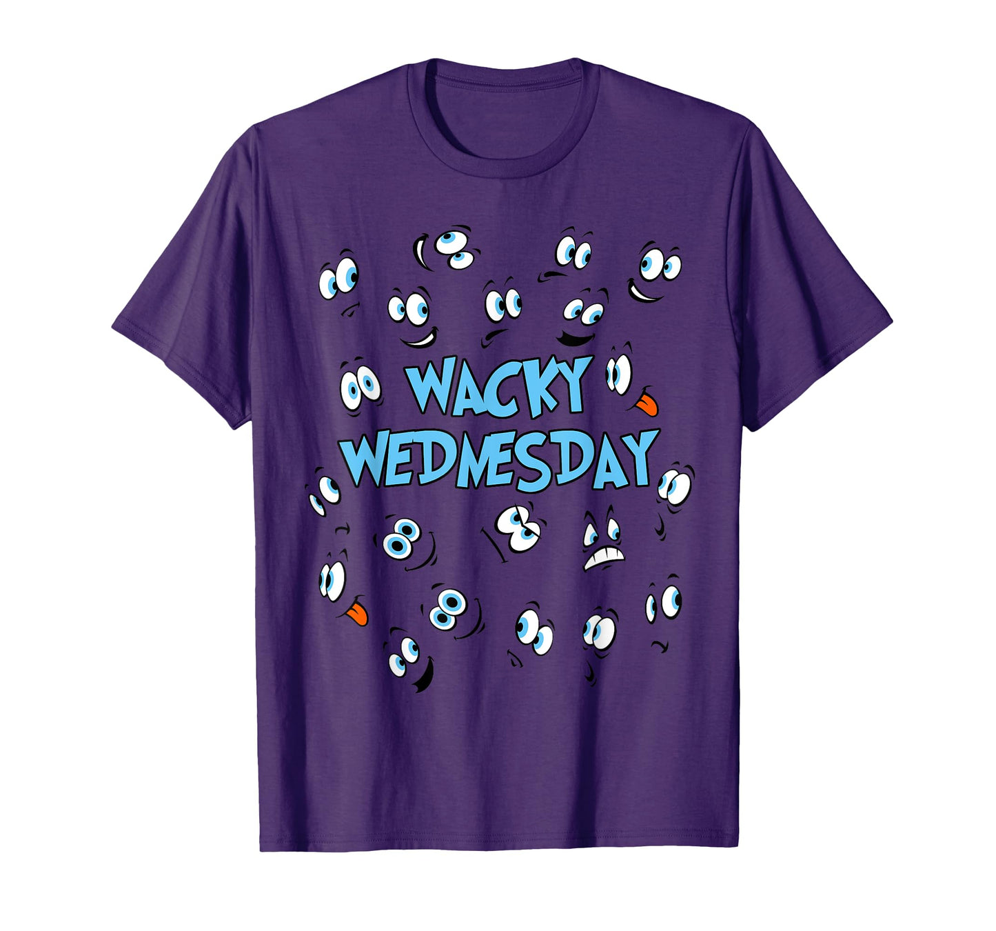 Wacky Face Wednesday Men, Woman and Kids Outfit for School T-Shirt