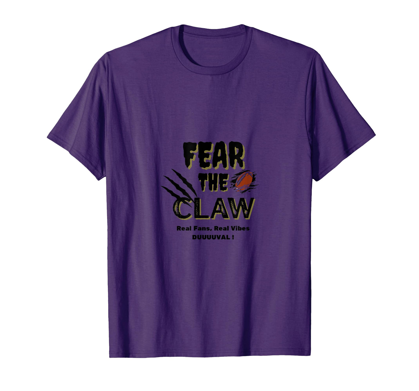 Fear The Claw DUUUVAL, FL T-Shirt