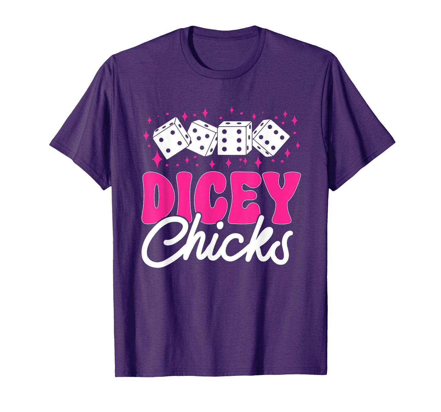 Bunco Game Dicey Chicks Bunco T-Shirt