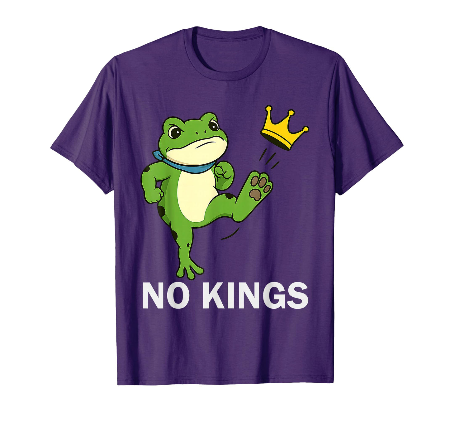 No Kings Shirt Men Women Portland Frog Protest T-Shirt