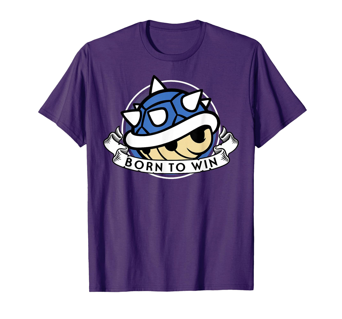 Mario Kart Blue Shell Born To Win T-Shirt