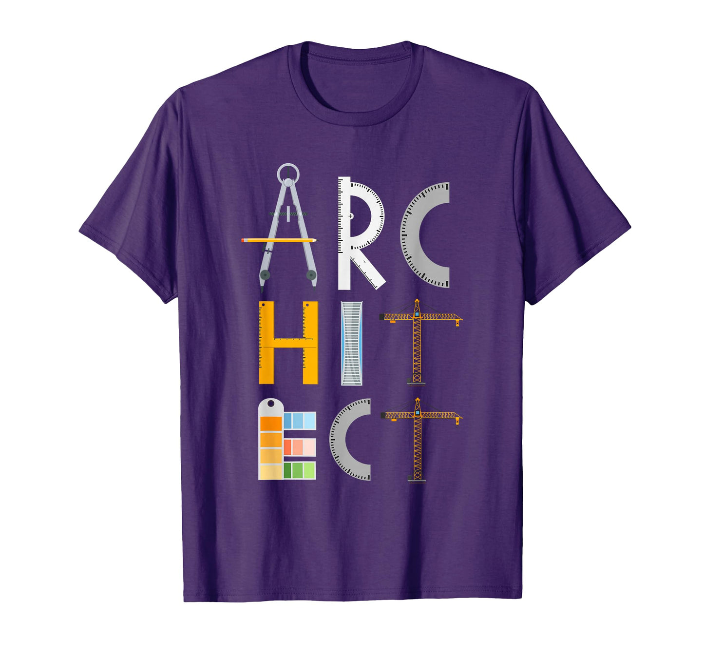 Architect Tshirt Gifts Architecture Students Men Women Kids T-Shirt