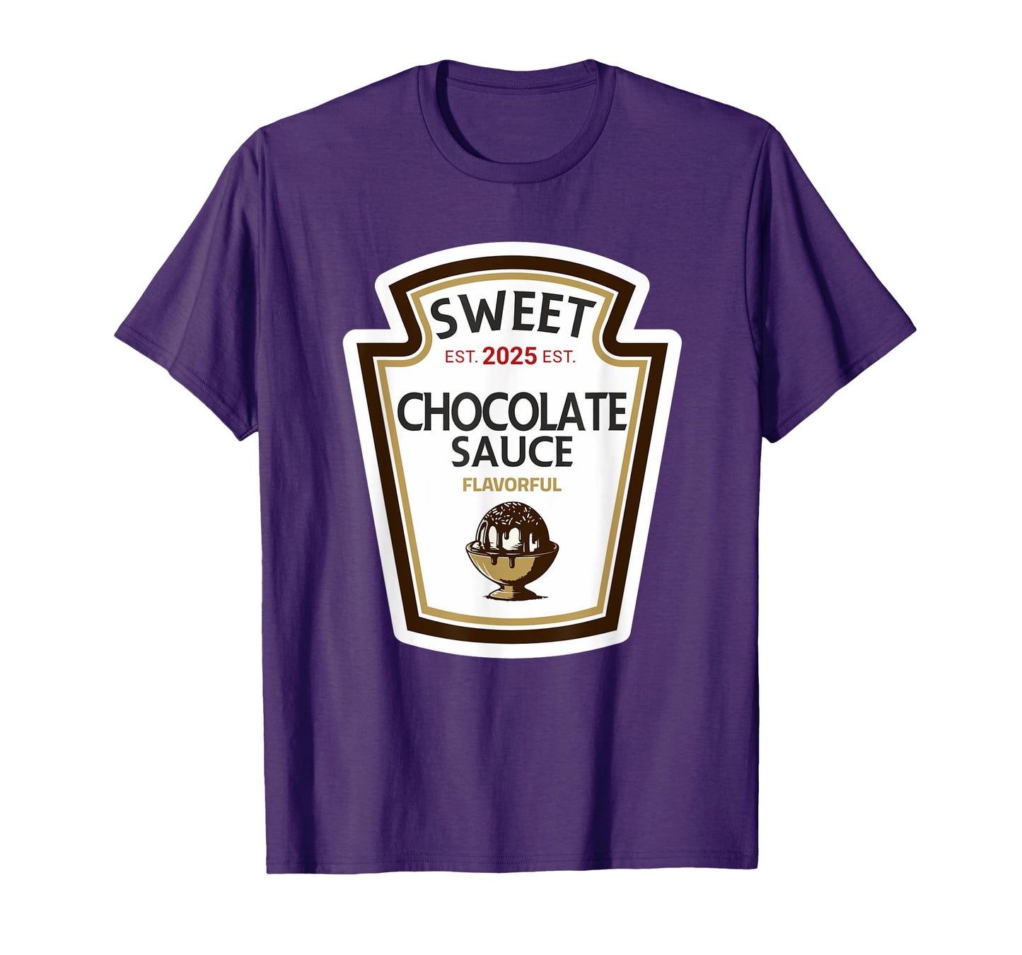 funny halloween shirt 2025 Gift Sweet Chocolate Sauce DIY T-Shirt