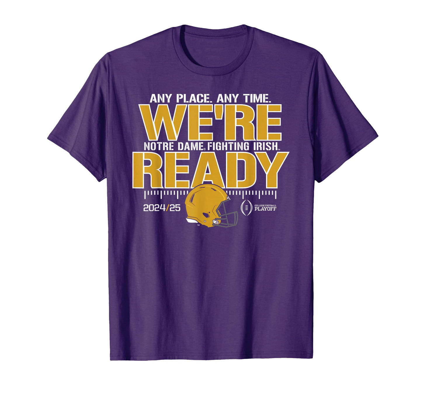 Notre Dame Fighting Irish College Football Playoff 24-25 T-Shirt