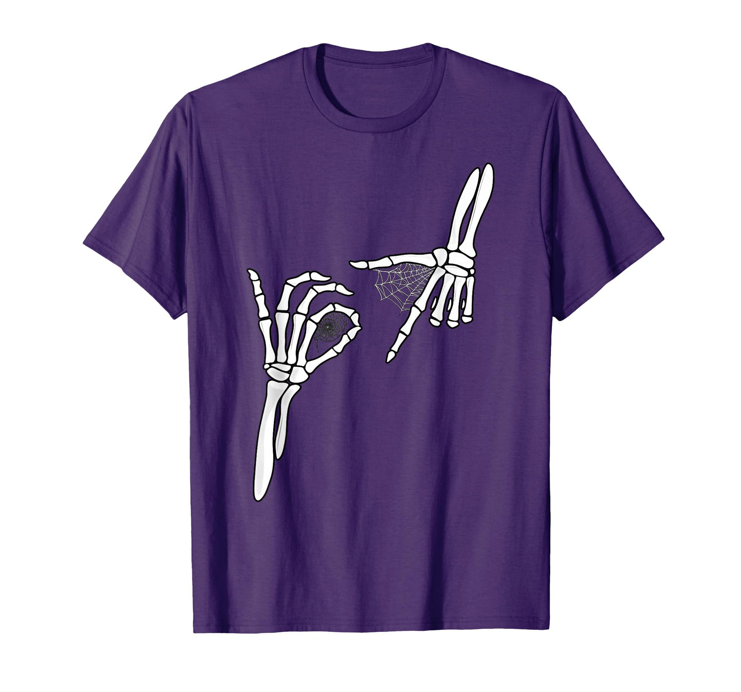 67 Meme Skeleton Hand 6 7 Halloween Six Seven T-Shirt