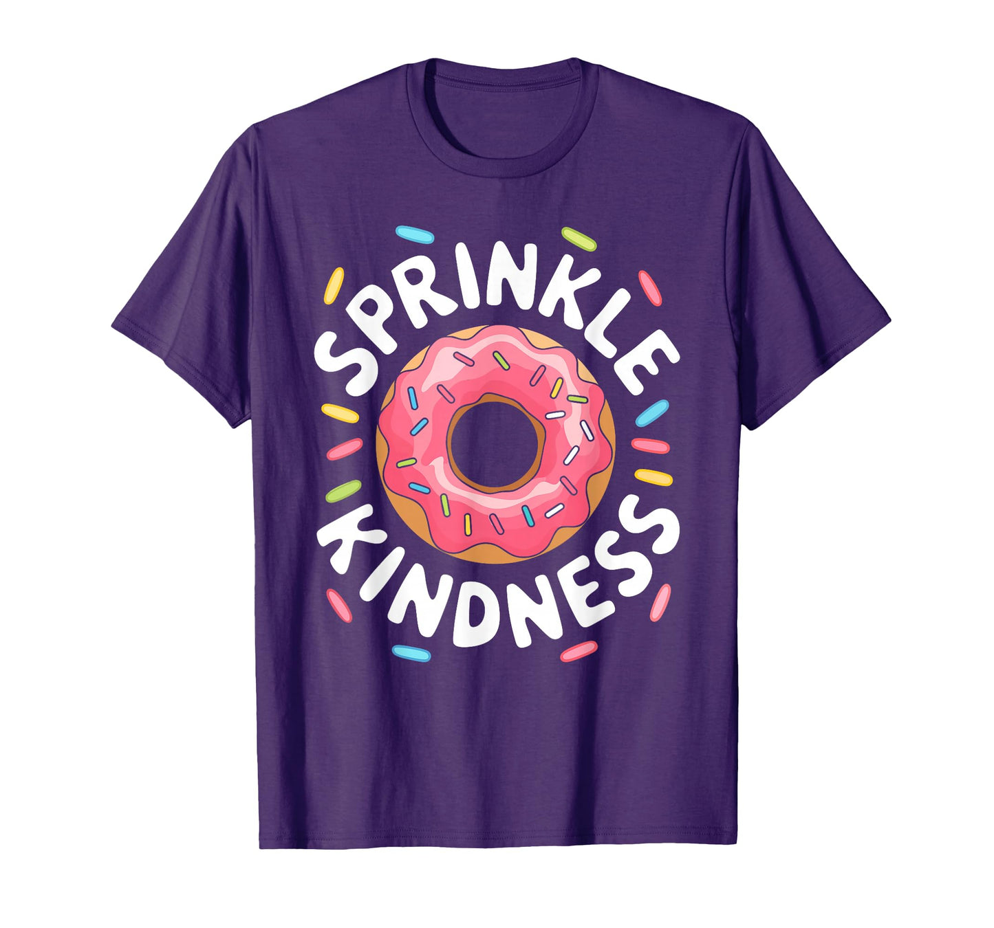 Sprinkle Kindness Shirt Doughnut Kids Men Women Donut Lover T-Shirt