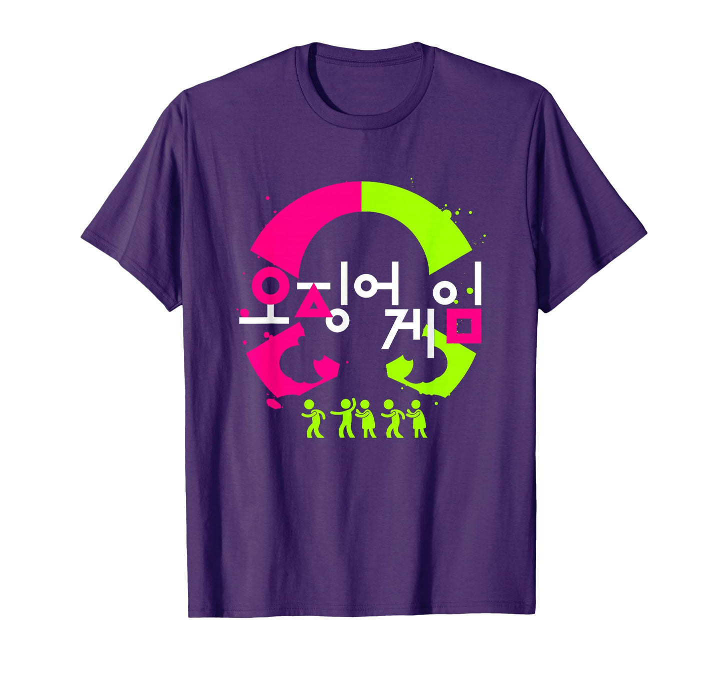 Squid Game Halloween Red Light Green Light Haunting Doll T-Shirt