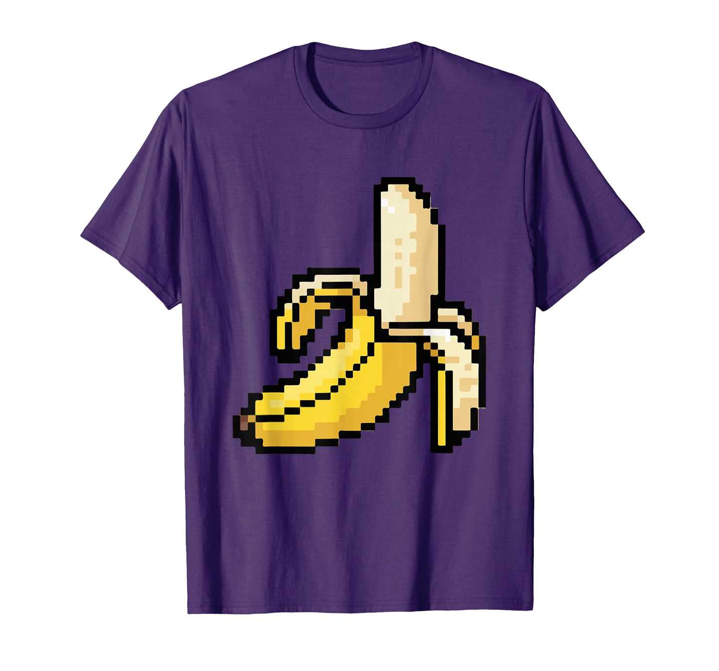 Pixel Banana 80s Video Game Halloween Costume Easy Group T-Shirt