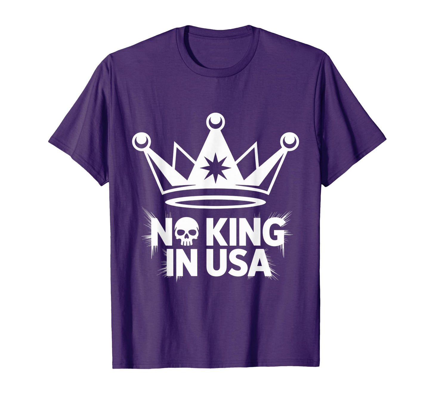 No King in USA Protest America Frog Resist Portland T-Shirt