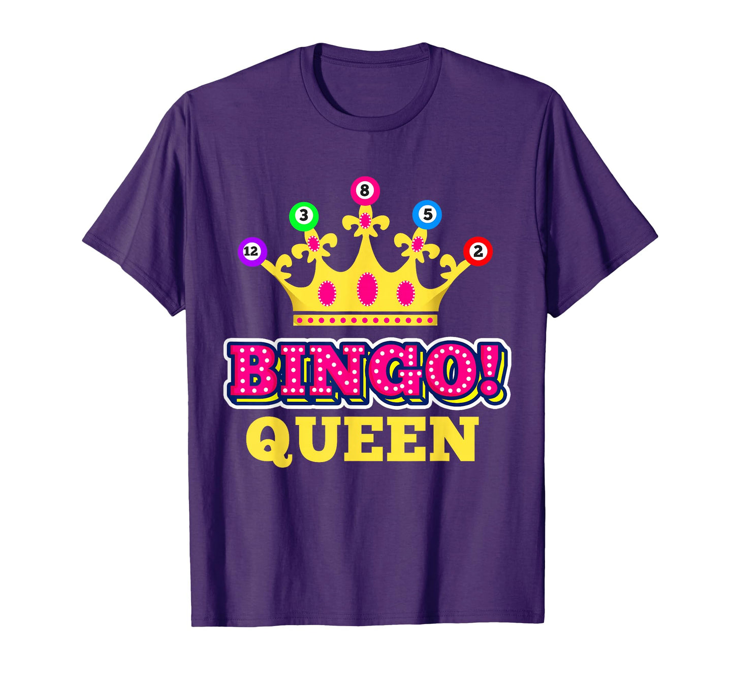 Bingo Queen Bingo Player T-Shirt