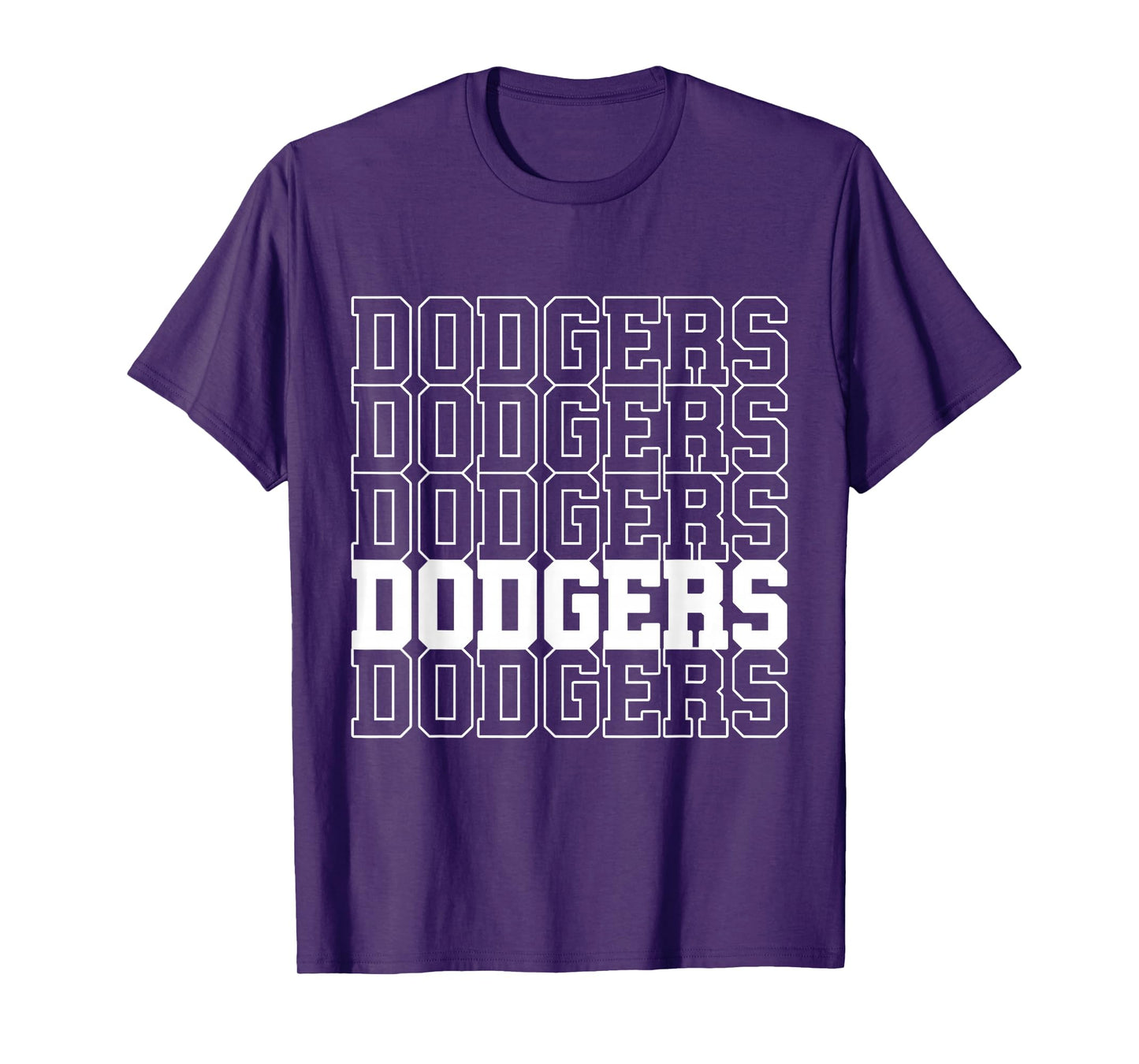 Dodgers Name Retro Vintage Apparel Gift Dodgers Lover T-Shirt
