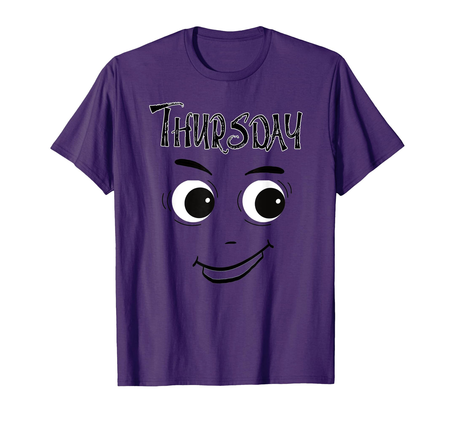 DAYS of the WEEK Tshirt 'THURSDAY' Distressed Funny Weekdays T-Shirt