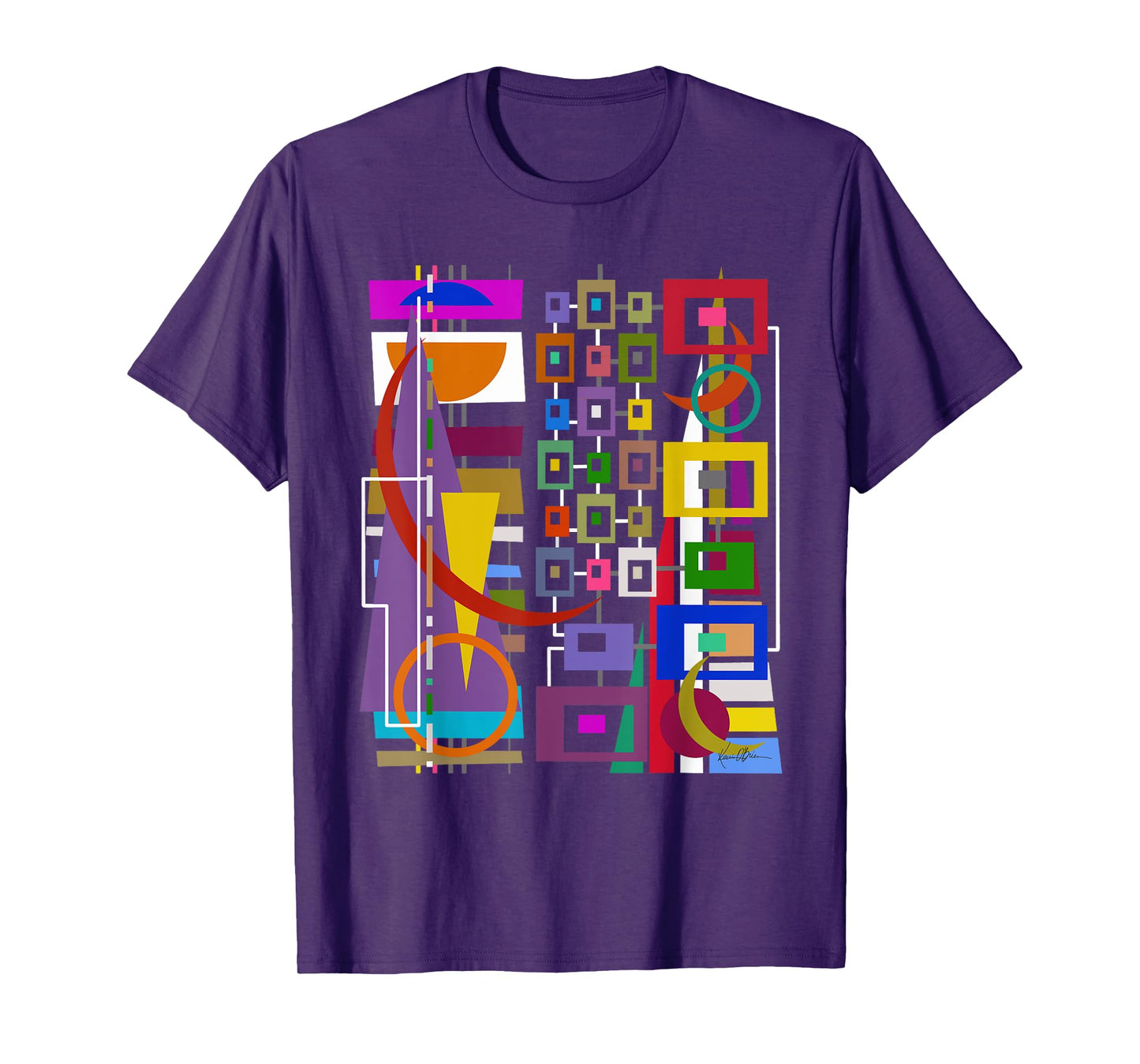Original Art Gift Tee Abstract Raver Gamer Artist Hipster T-Shirt
