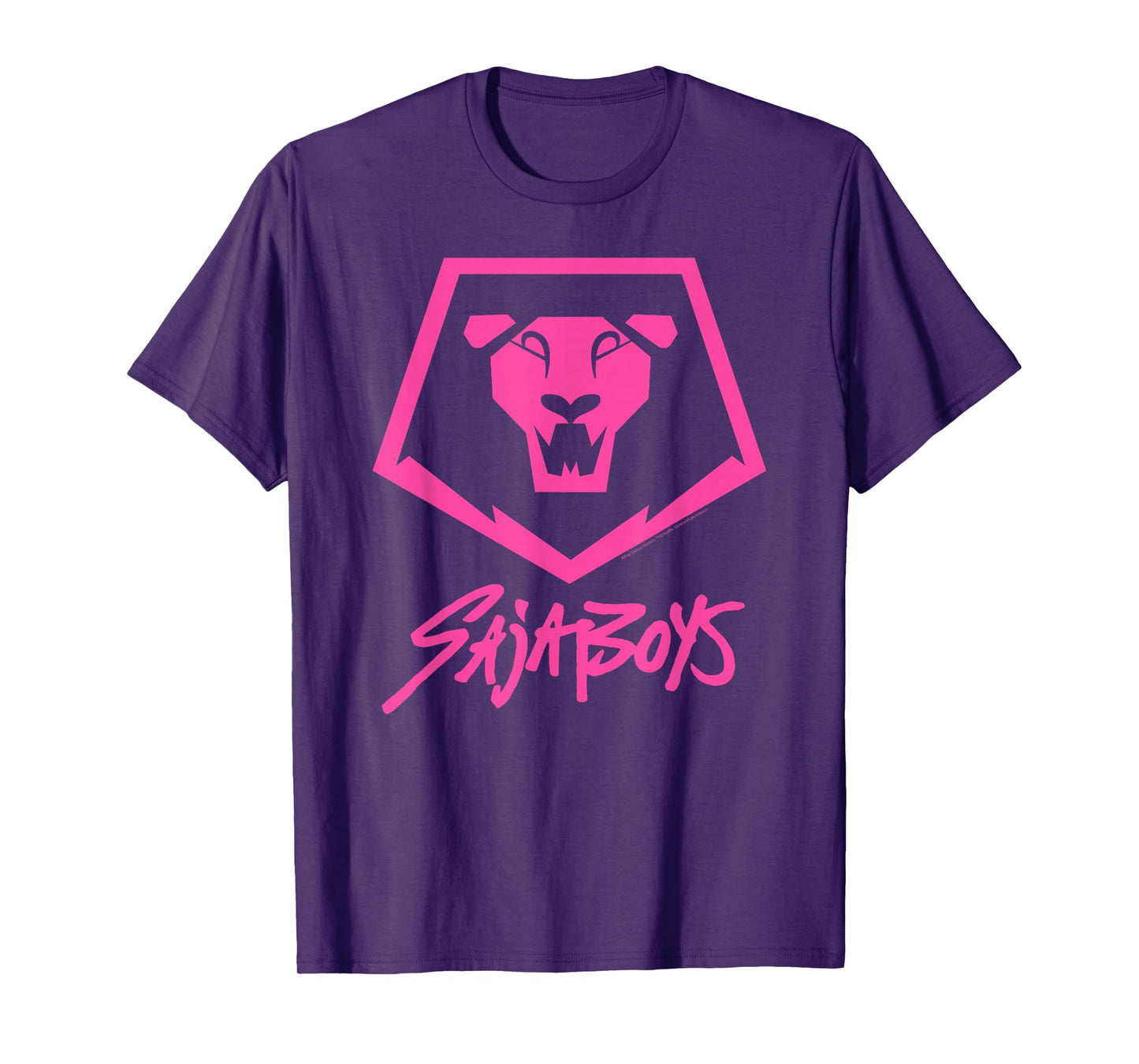 Kpop Demon Hunters Halloween Saja Boys Lion Logo Fan Cosplay T-Shirt