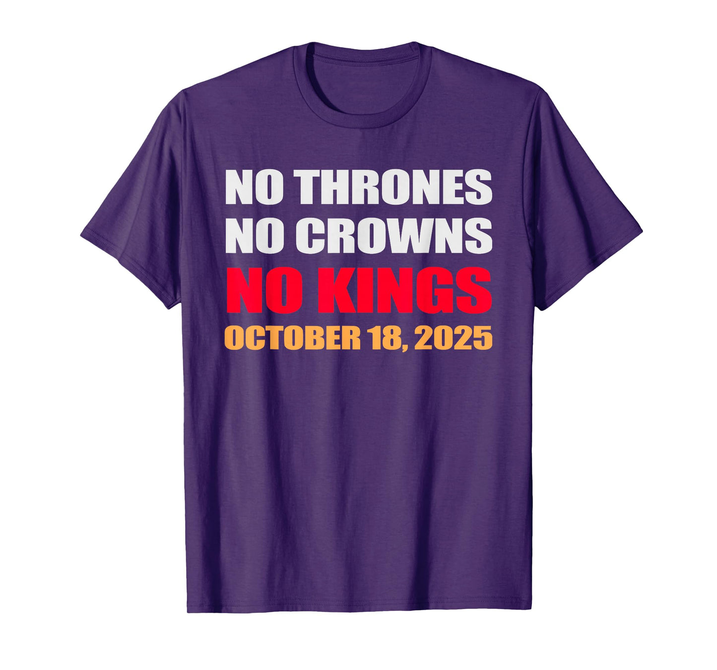 No Kings Got It Patriotic No Kings October 18 T-Shirt