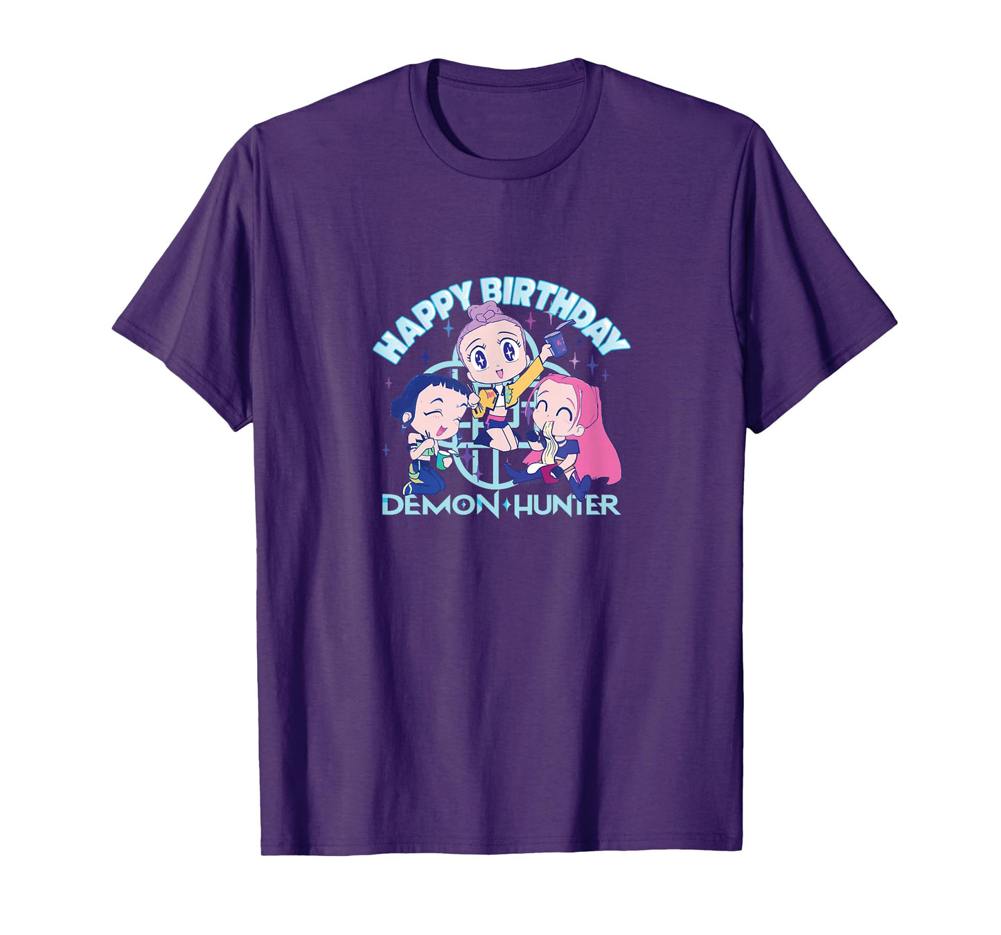 Kpop Demon Hunters HUNTR/X Birthday Officially Licensed T-Shirt