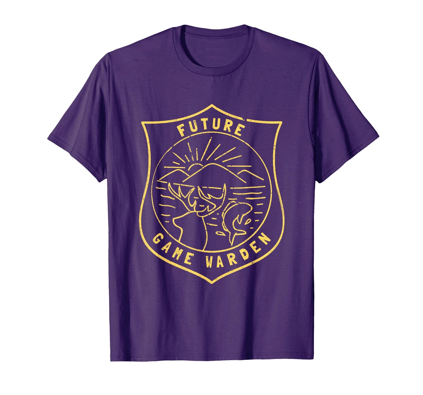 Future Game Warden Wildlife Officer Kids Son Daughter T-Shirt