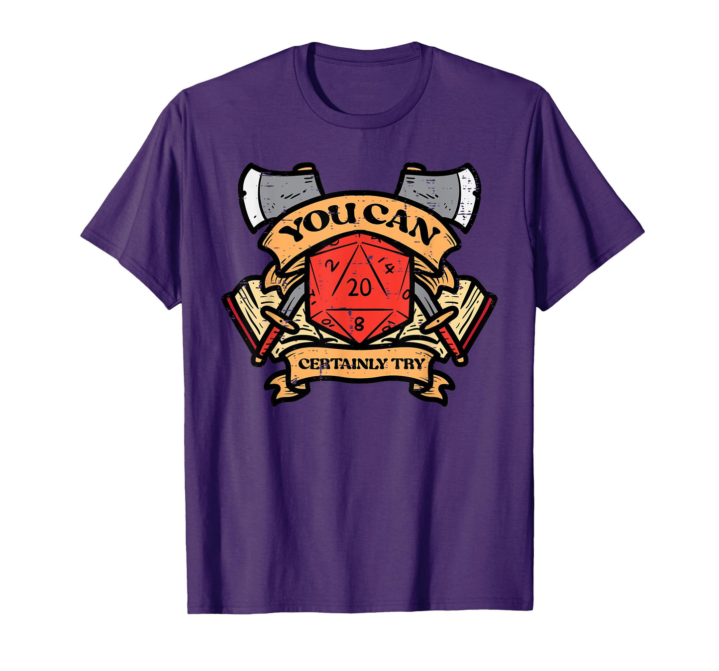 RPG You Can Certainly Try Funny Gamer Men Boys Kids T-Shirt