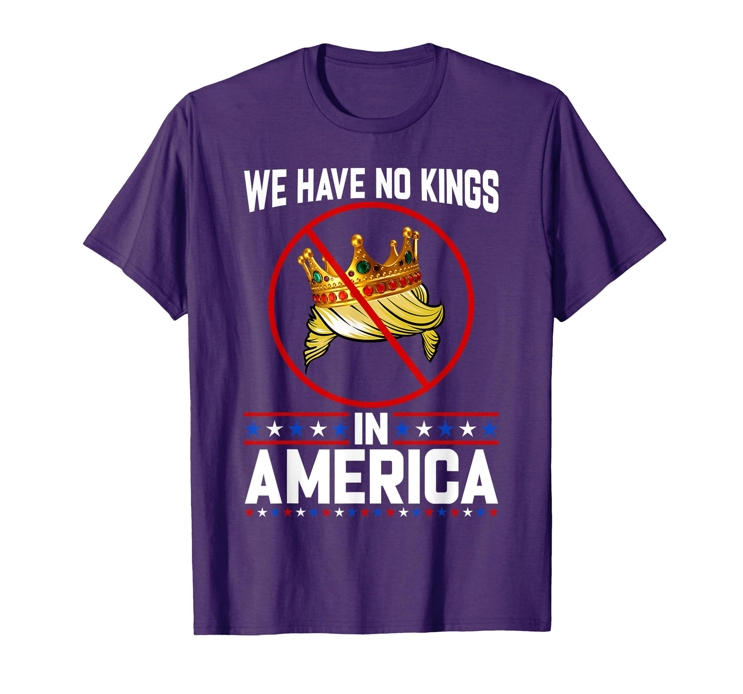 No Kings In America Save Democracy I Dissent Anti Trump T-Shirt
