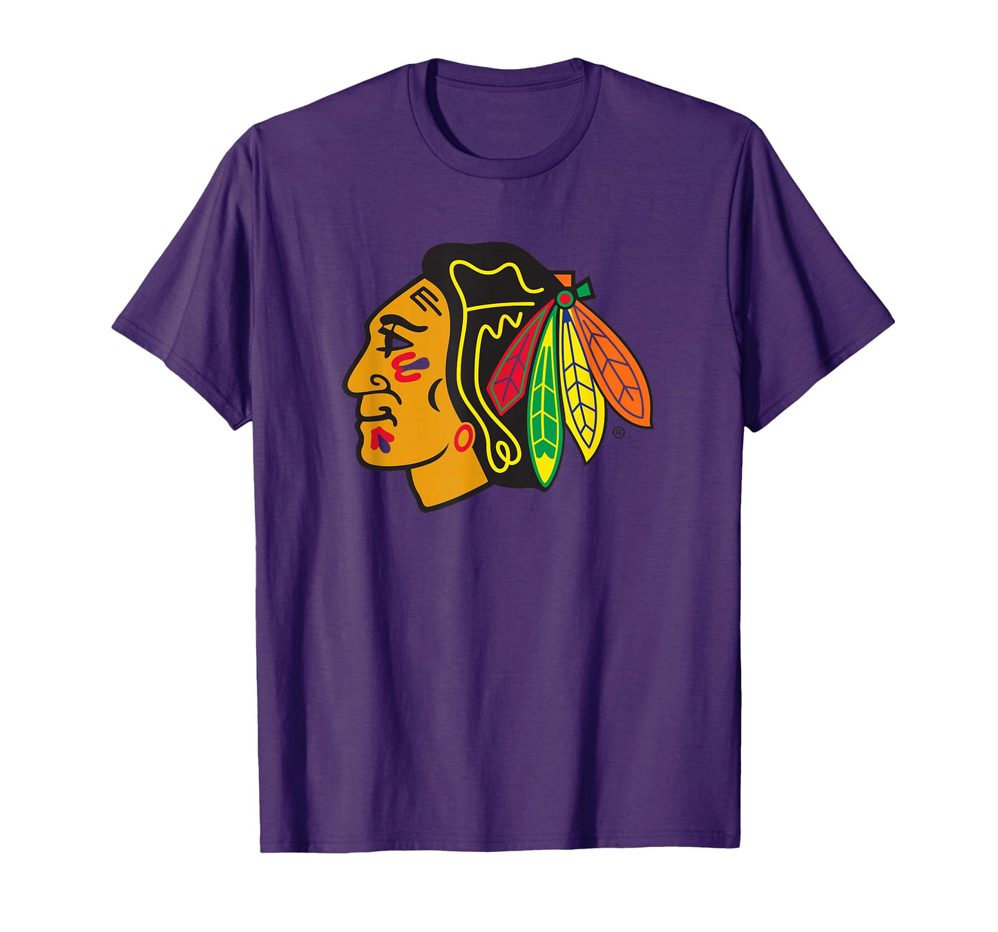Chicago Blackhawks Icon White Officially Licensed T-Shirt