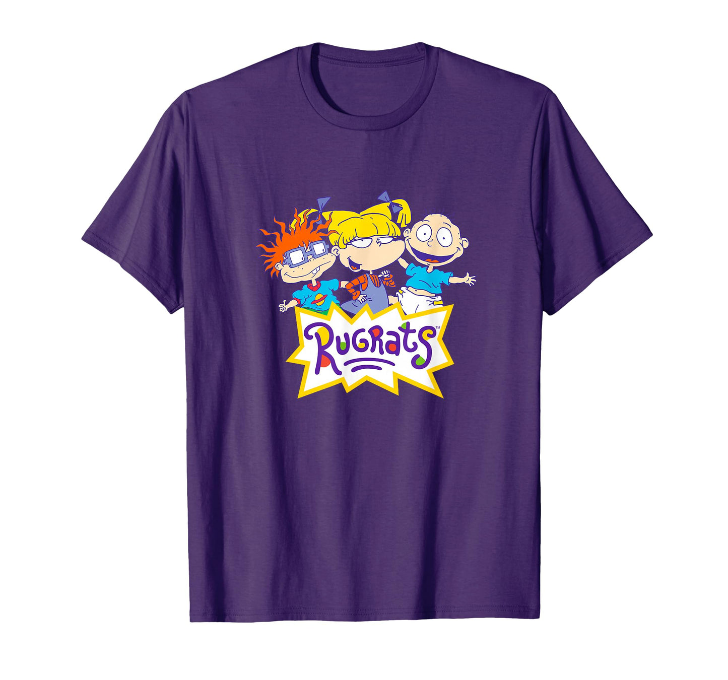 Rugrats Chuckie Angelica Tommy Logo Throwback T-Shirt