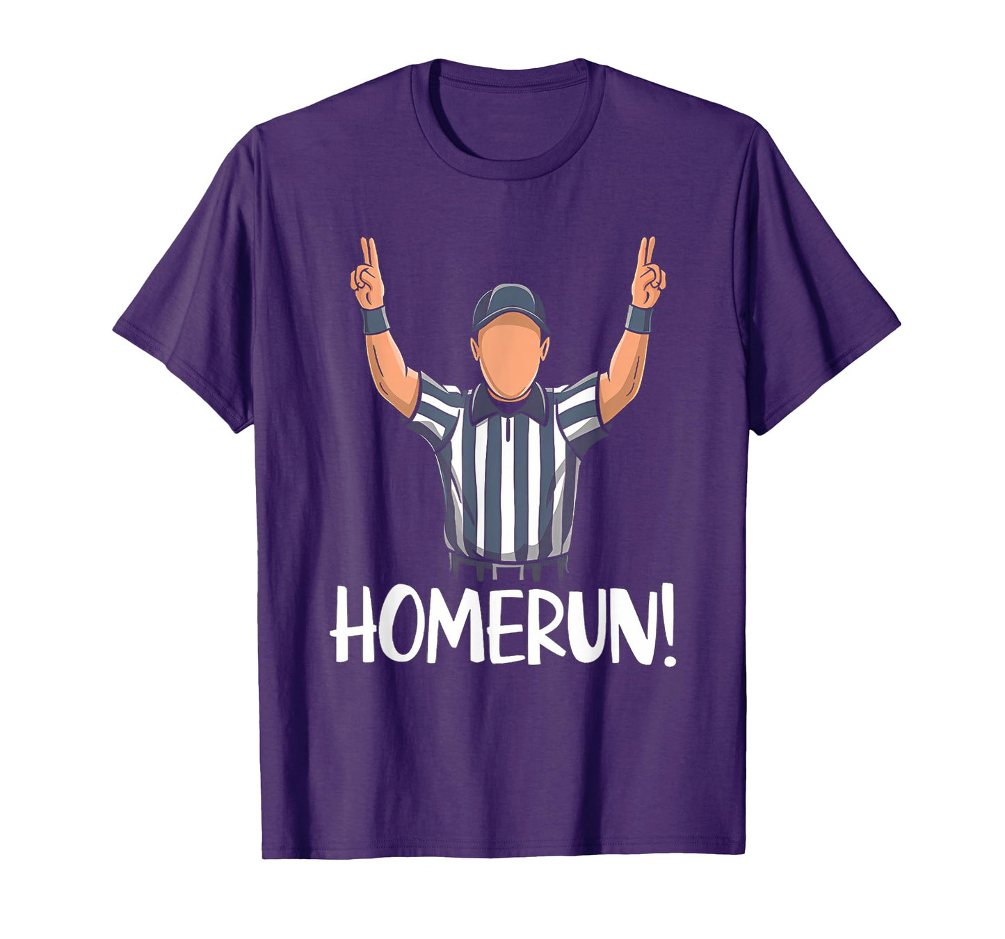 Homerun Referee American Football Sports Men Women Boys Kids T-Shirt