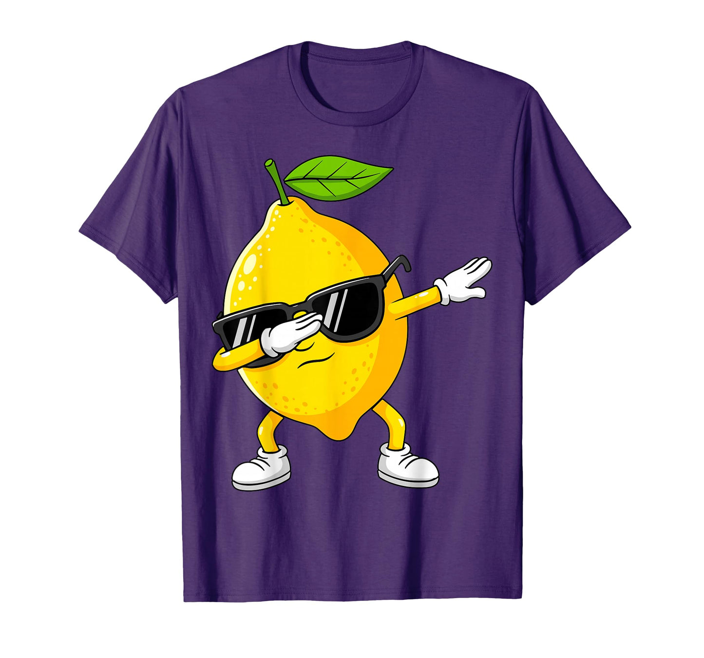 Dabbing Lemon Fruit with Sunglasses Lemon T-Shirt