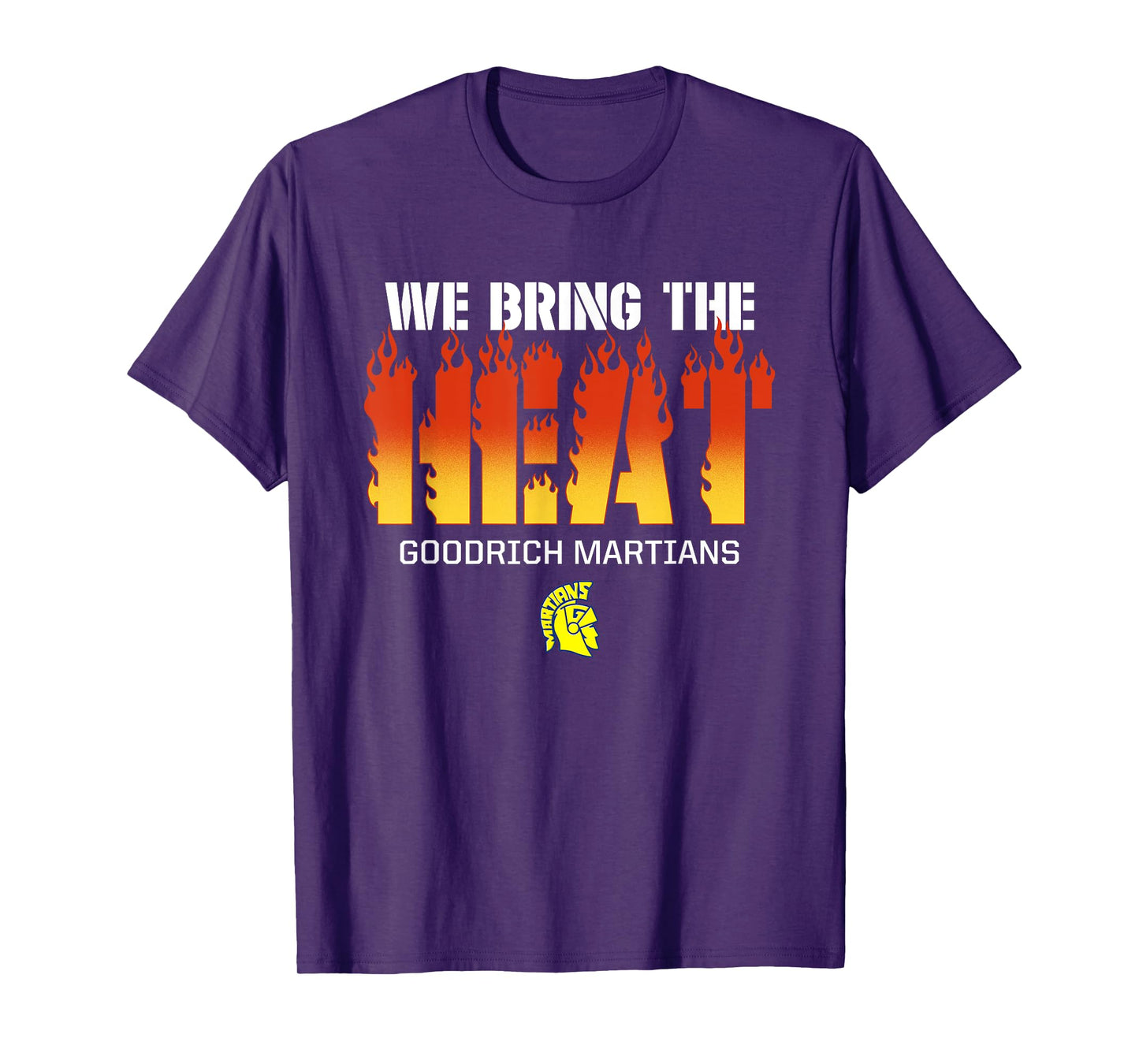 Goodrich Martians Logo We Bring the Heat HS T-Shirt