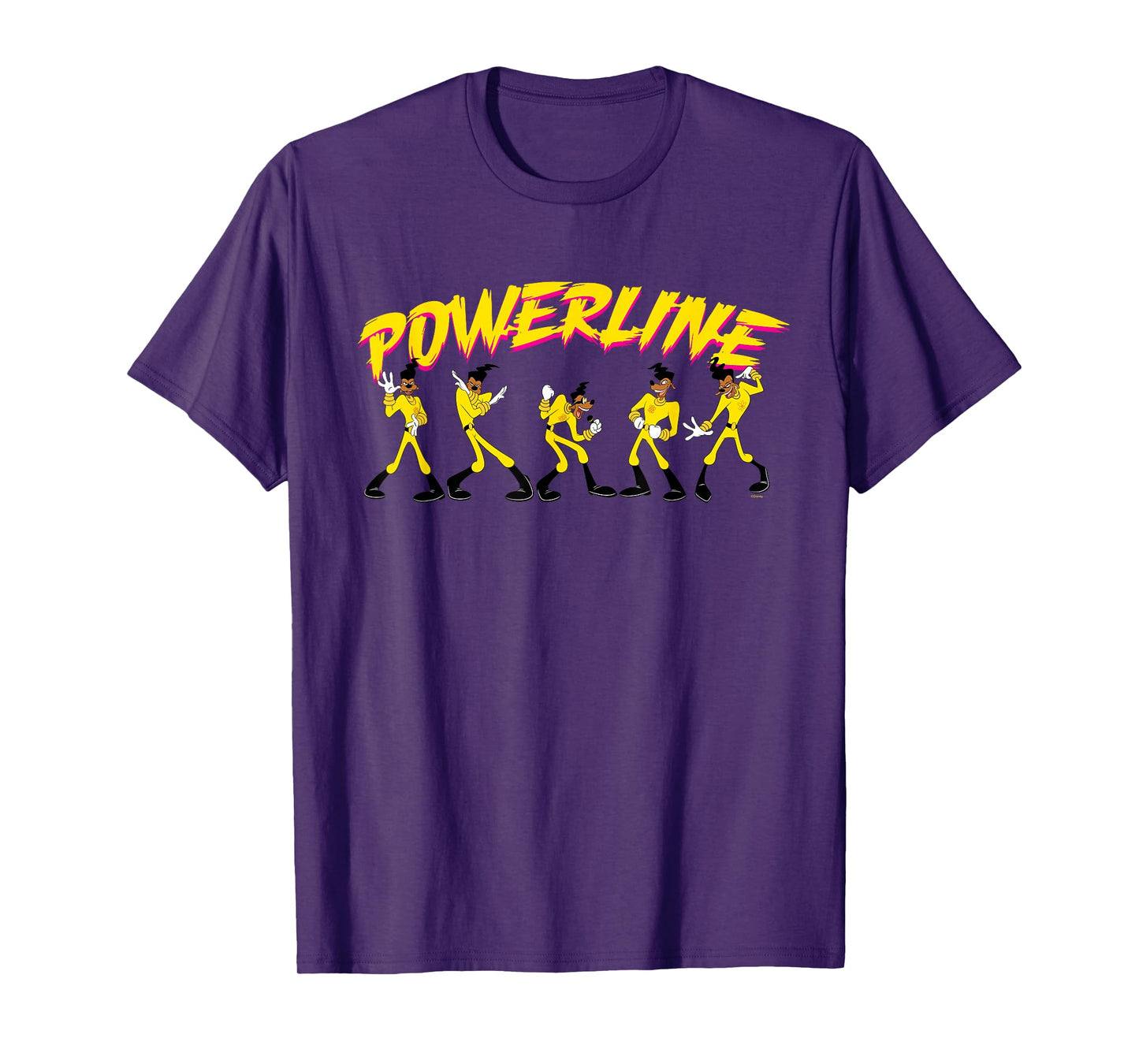 Disney A Goofy Movie 30th Anniversary Powerline Dance Moves T-Shirt