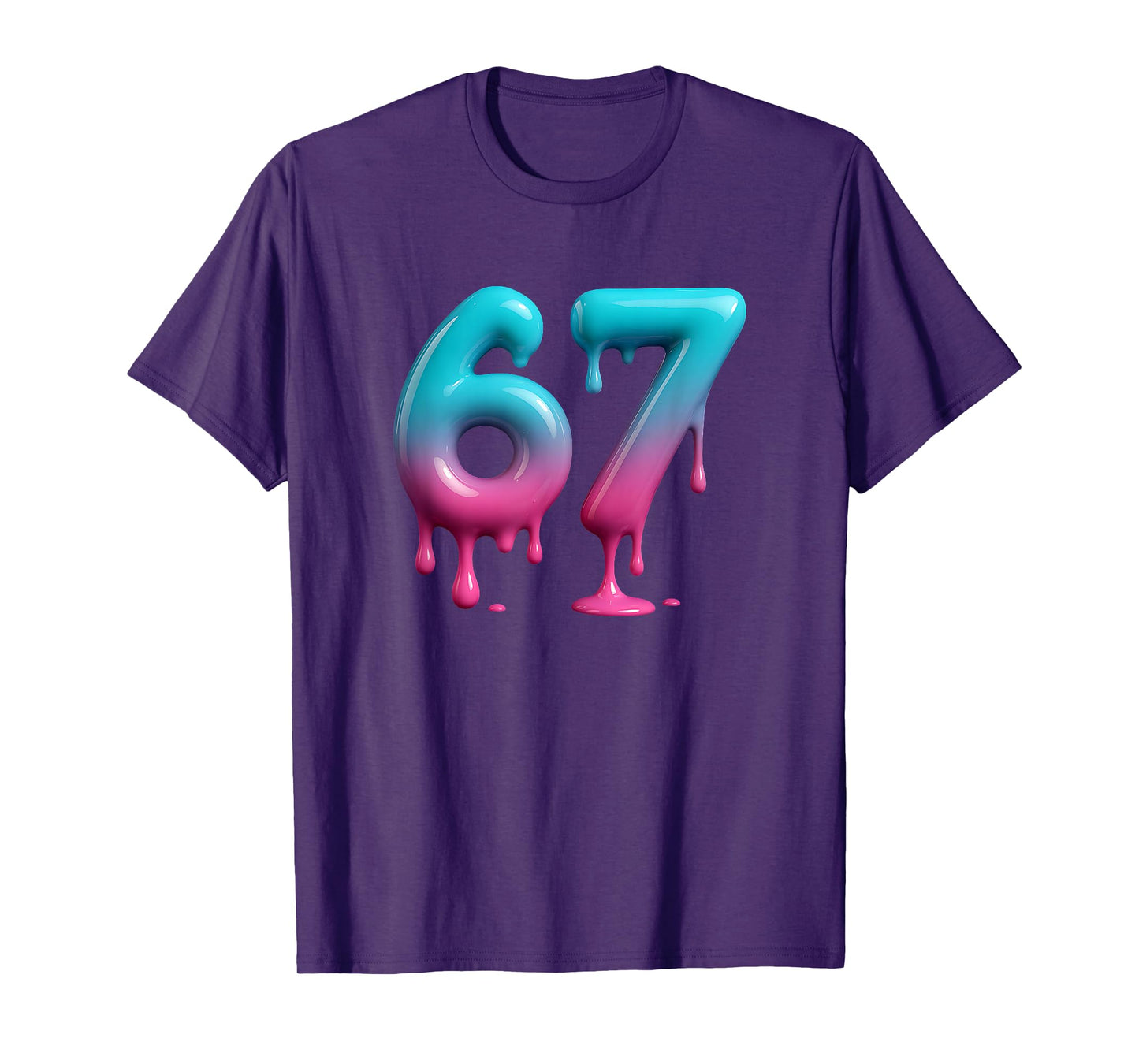 Six Seven 67 Meme for Gen Alpha Kids and Adults 6 7 T-Shirt
