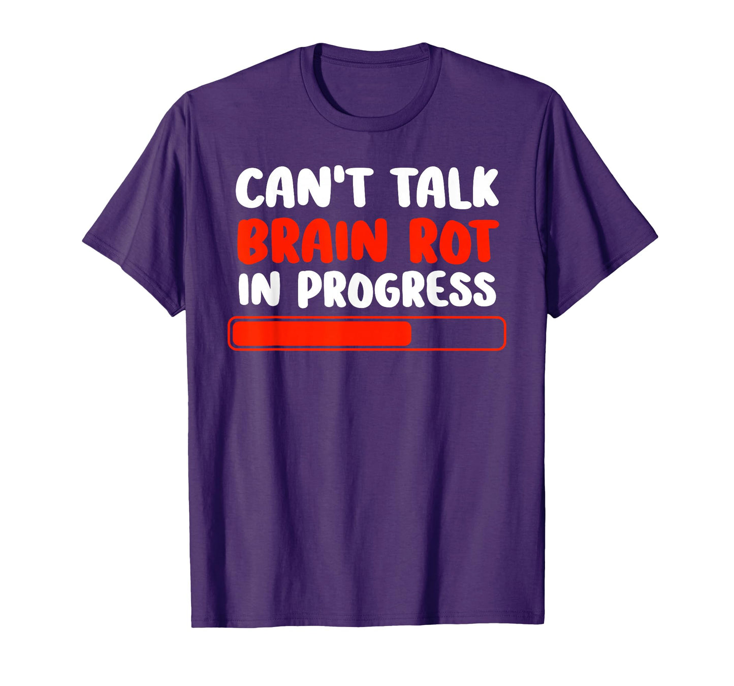 Brain Rot Shirt For Kids Brainrot Meme Funny Gamers Boys T-Shirt